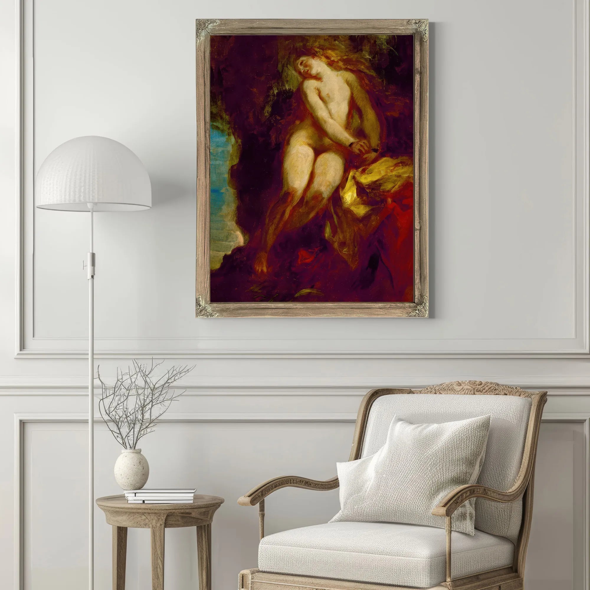 Andromeda By Ferdinand Victor Eugene Delacroix Fine Art Print