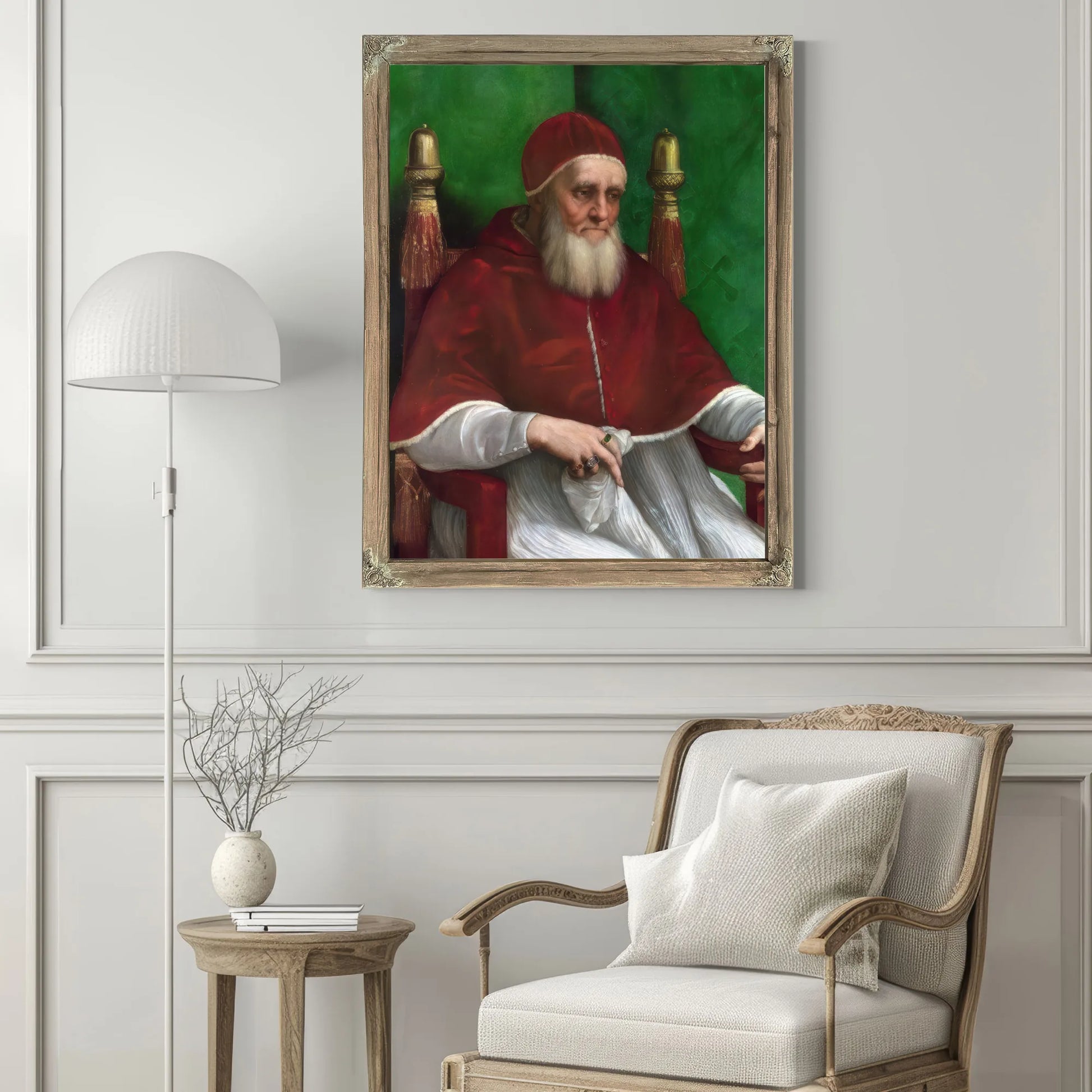 Pope Julius Ii By Raphael Fine Art Print