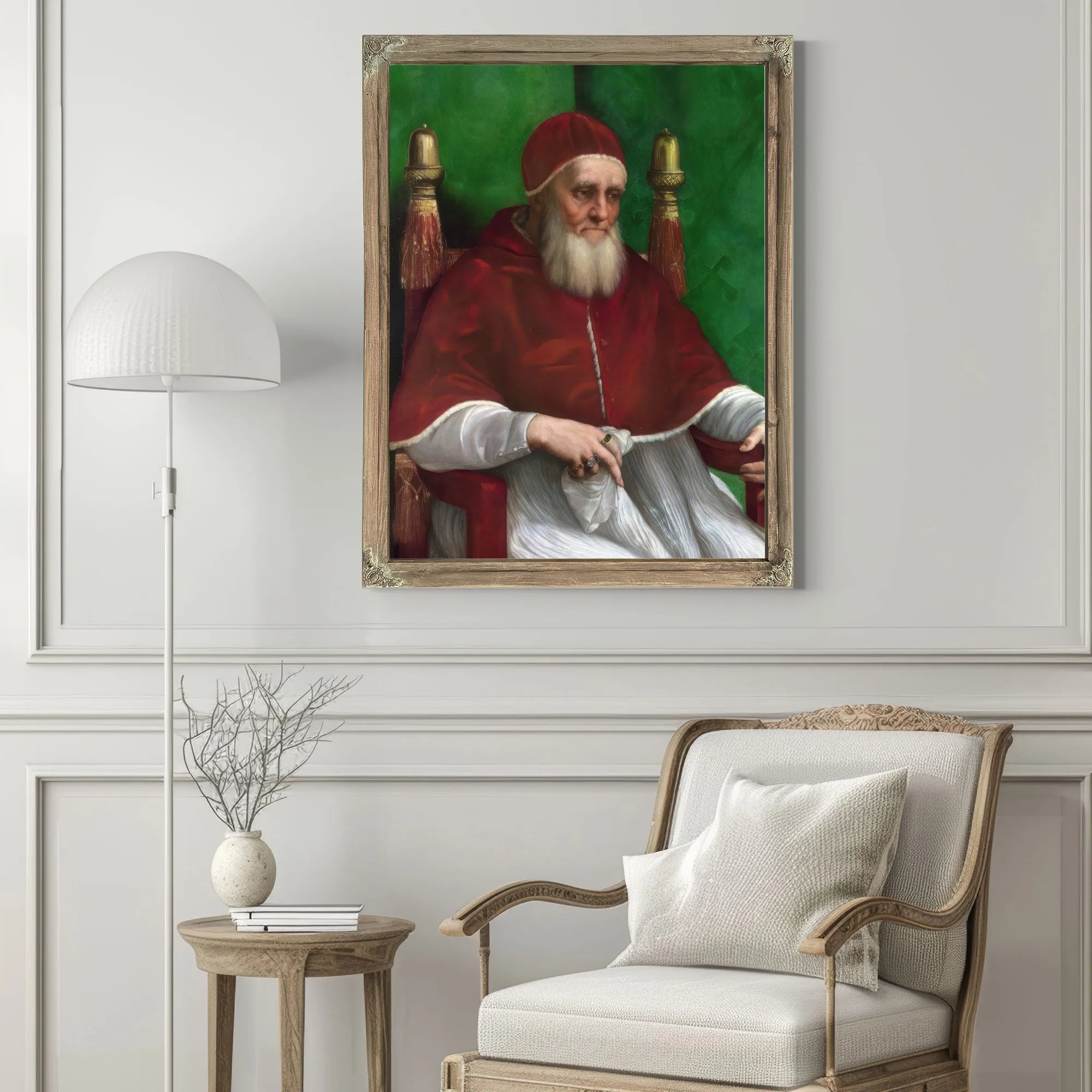 Pope Julius Ii By Raphael Fine Art Print
