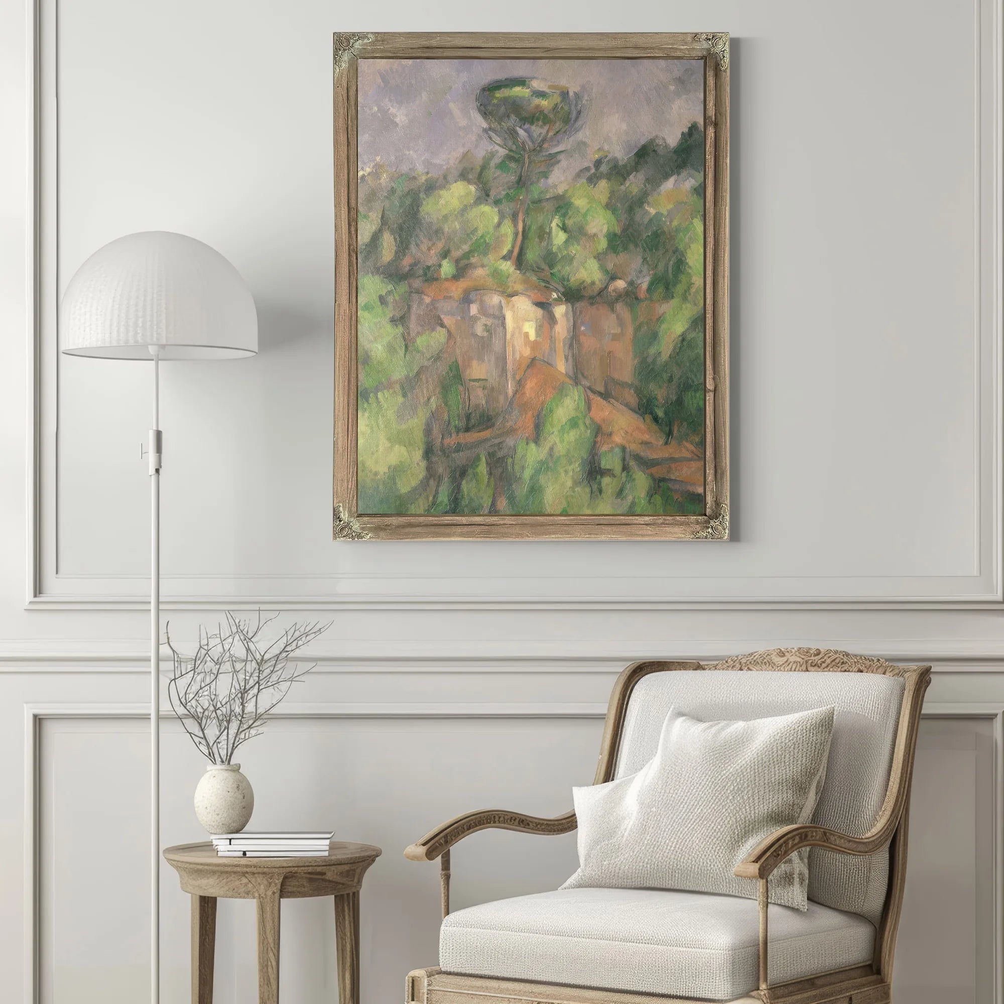 Bibemus Quarry By Paul Cezanne Fine Art Print