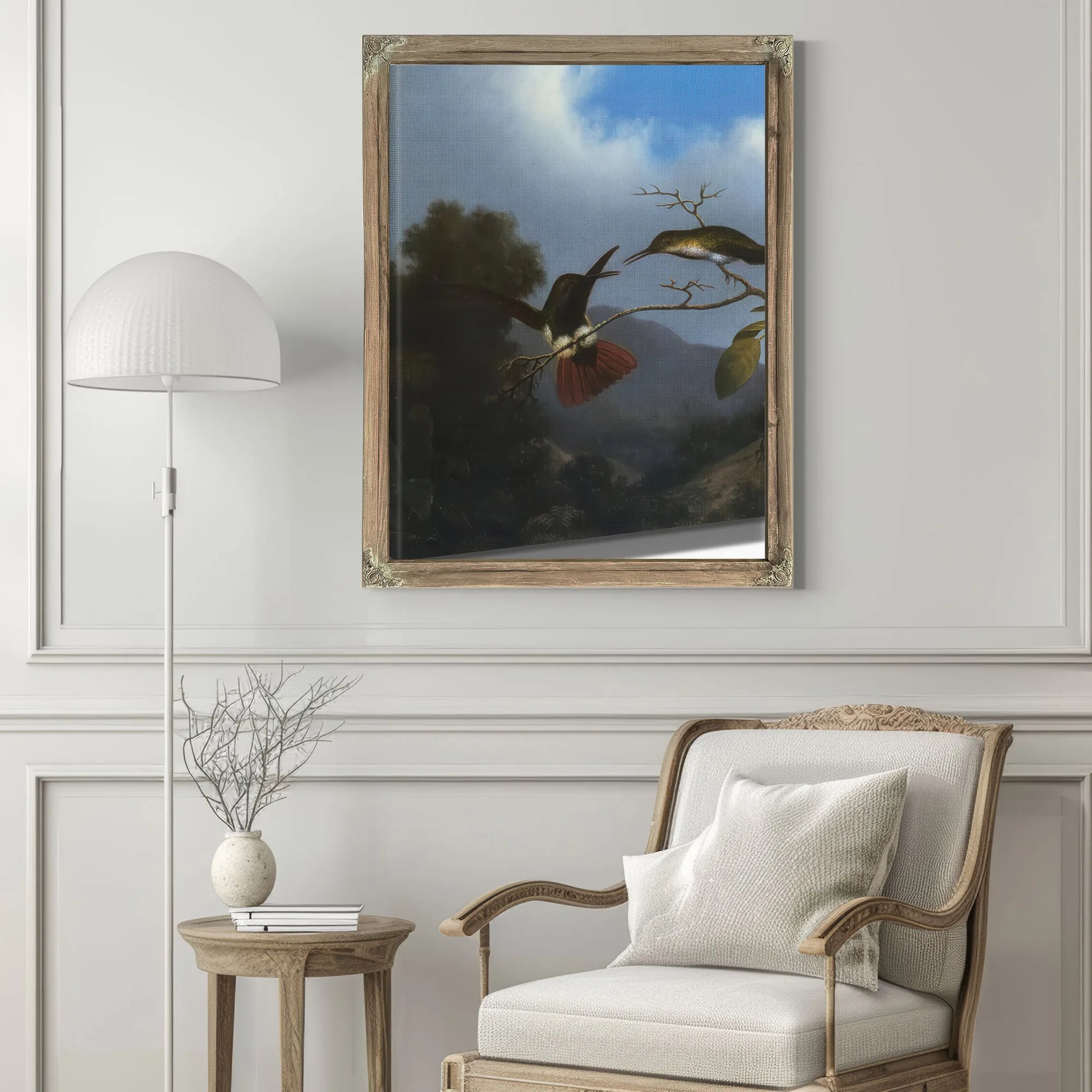 Black Throated Mango By Martin Johnson Heade Fine Art Print