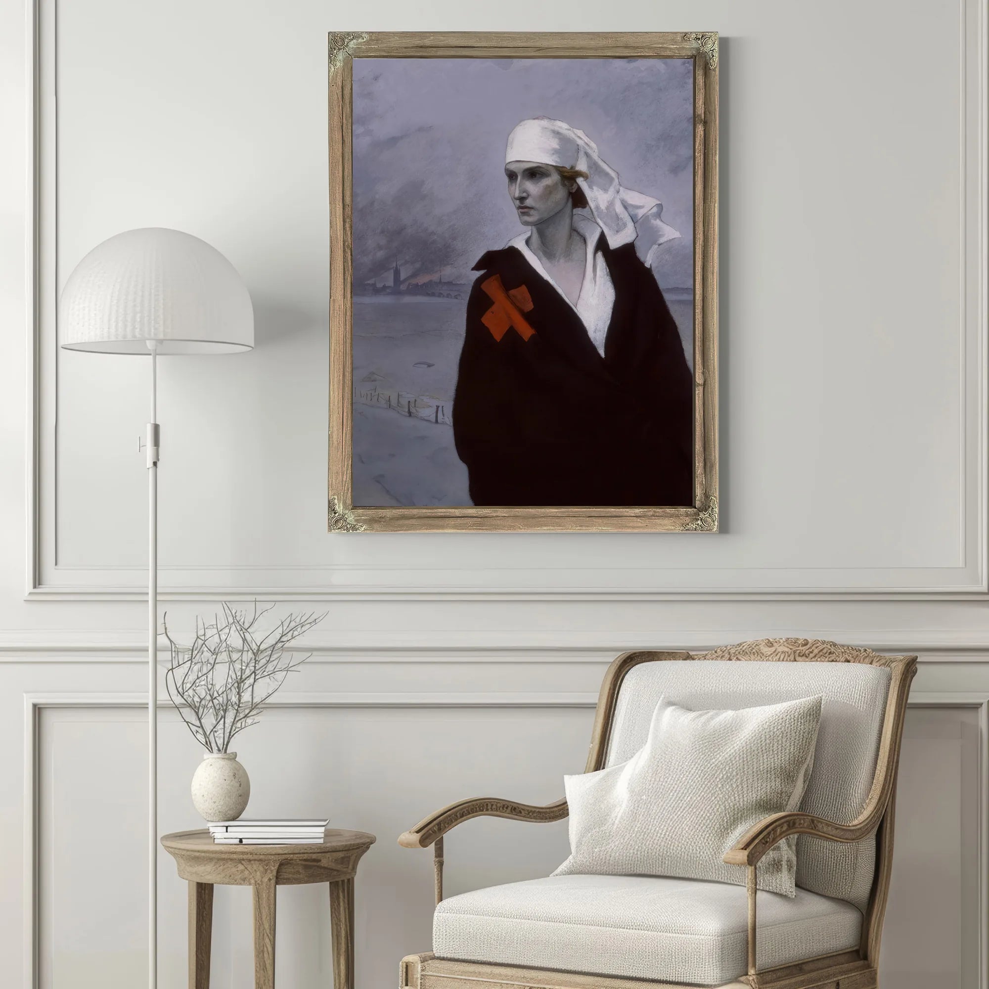 La France Croisee 1914 By Romaine Brooks Fine Art Print