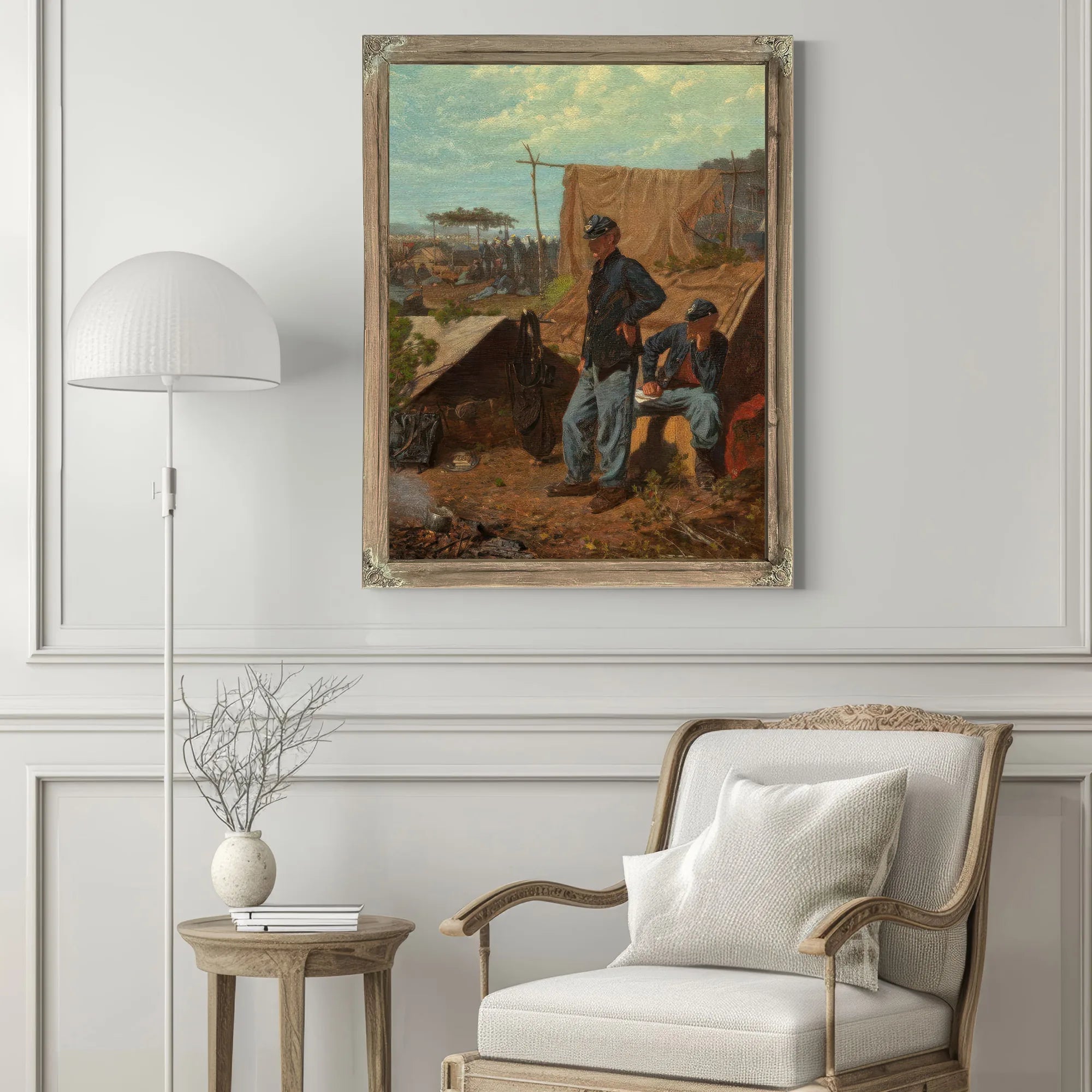 Home Sweet Home 1863 By Winslow Homer Fine Art Print