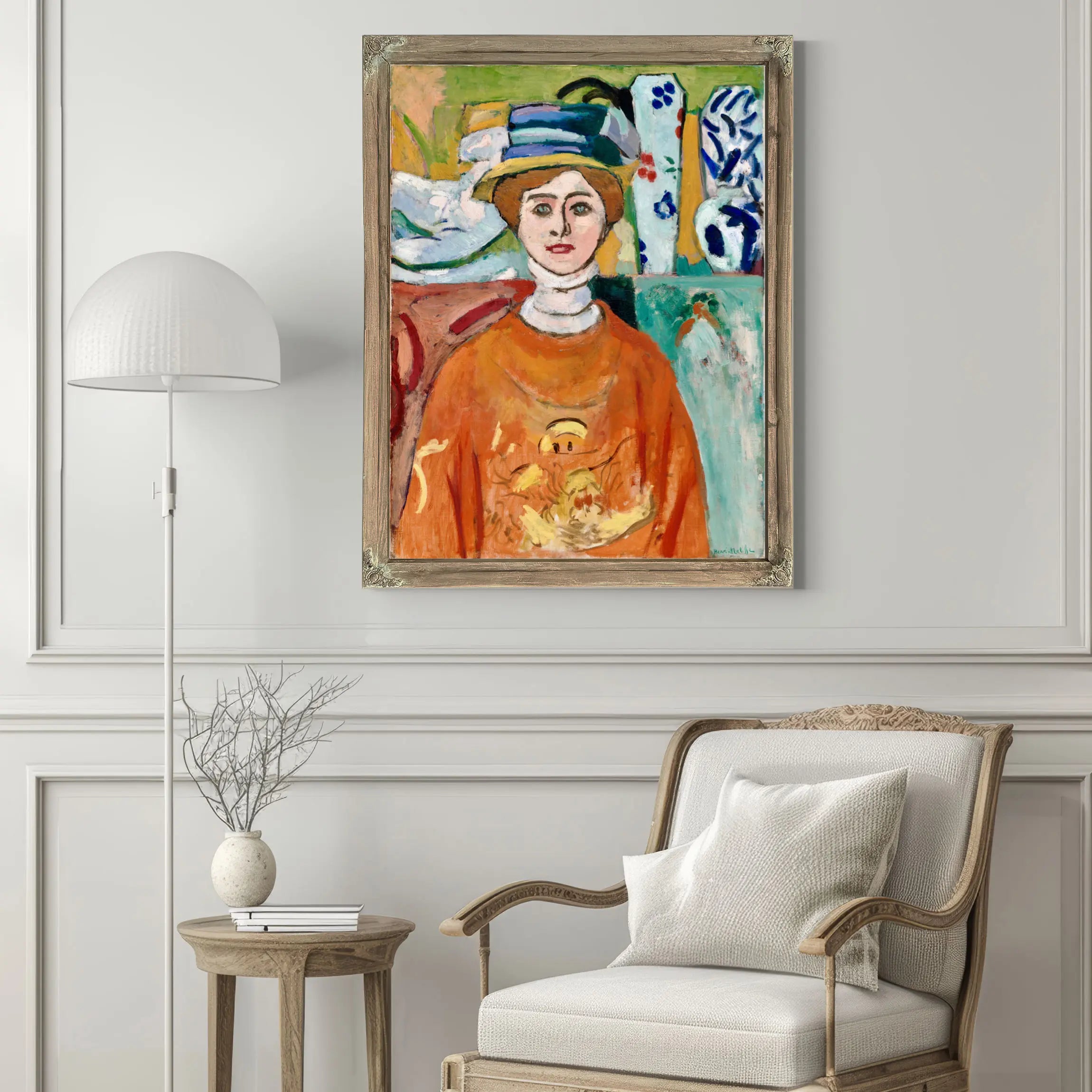 Girl With Tulips (Jeanne Vaderin) by Henri Matisse