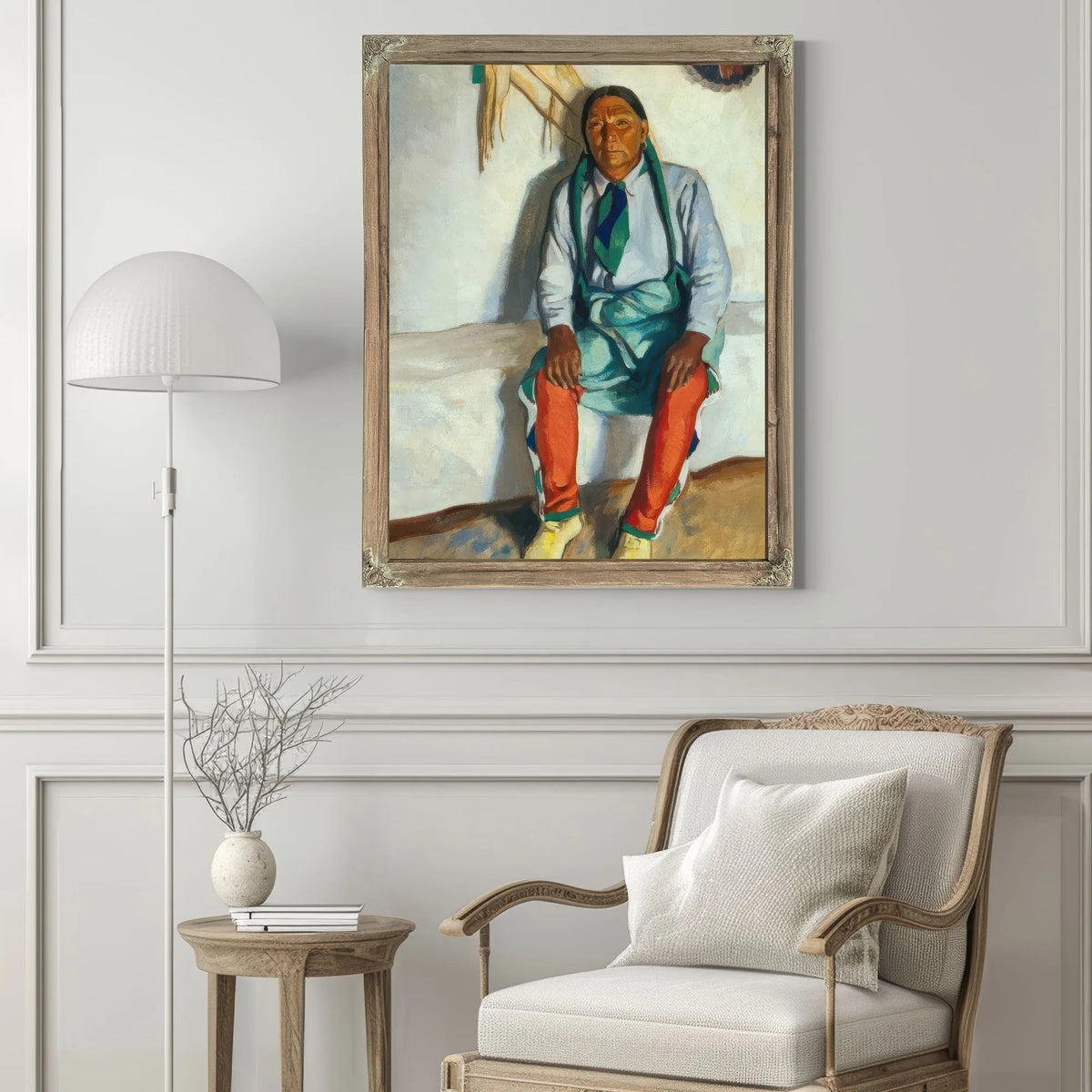 Man Of Taos By Maynard Dixon Fine Art Print