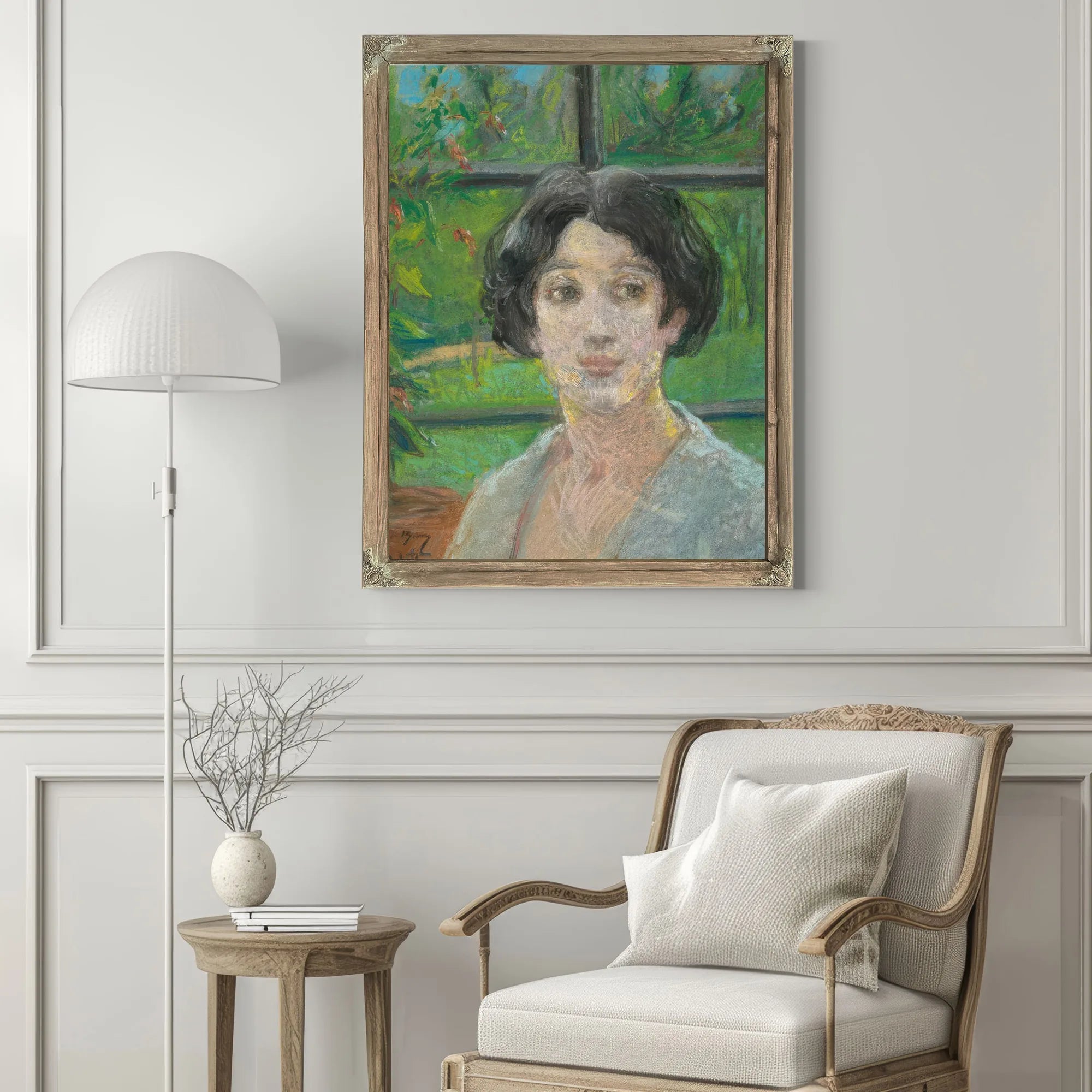 Garden Window by Alice Pike Barney Fine Art Print