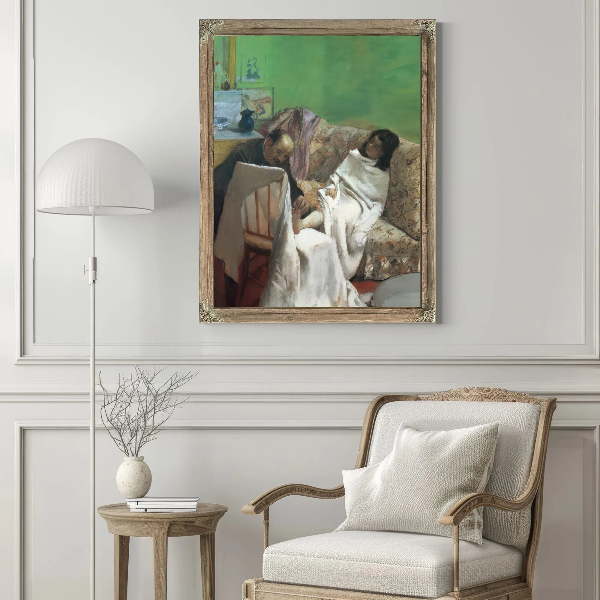 The Pedicure By Edgar Degas Fine Art Print