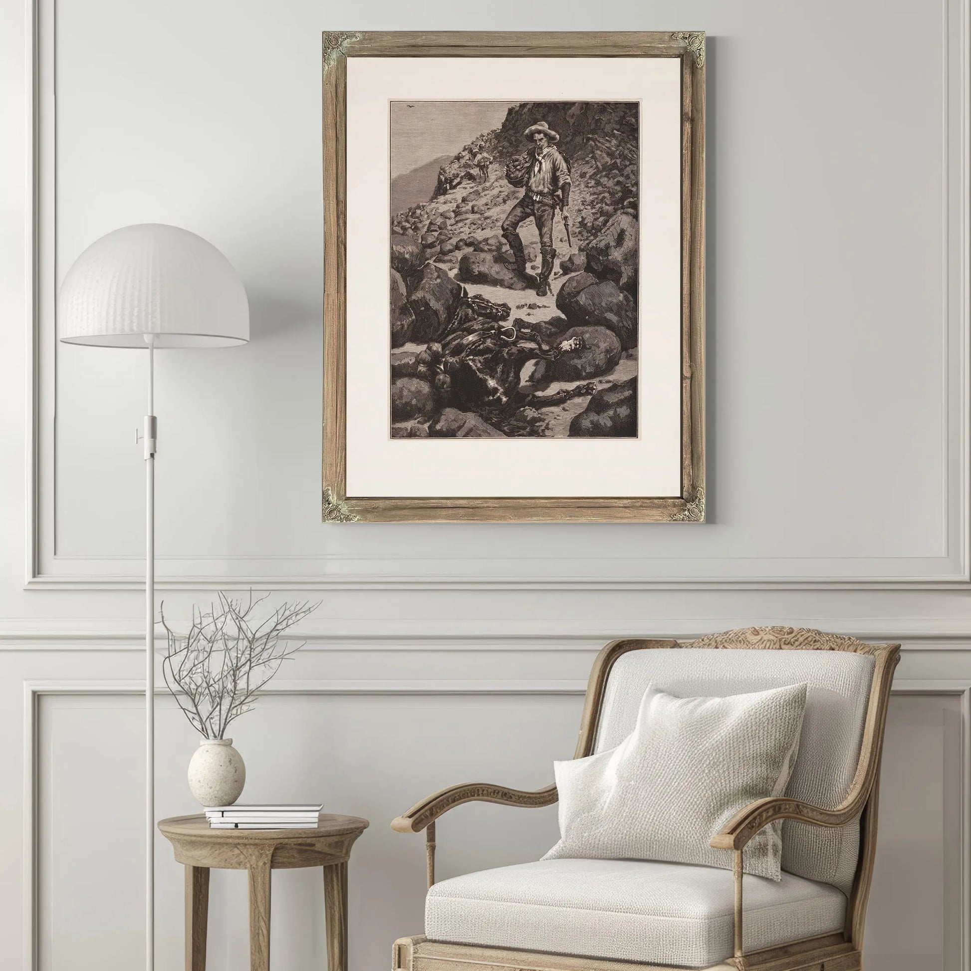 Abandoned  by Frederic Remington