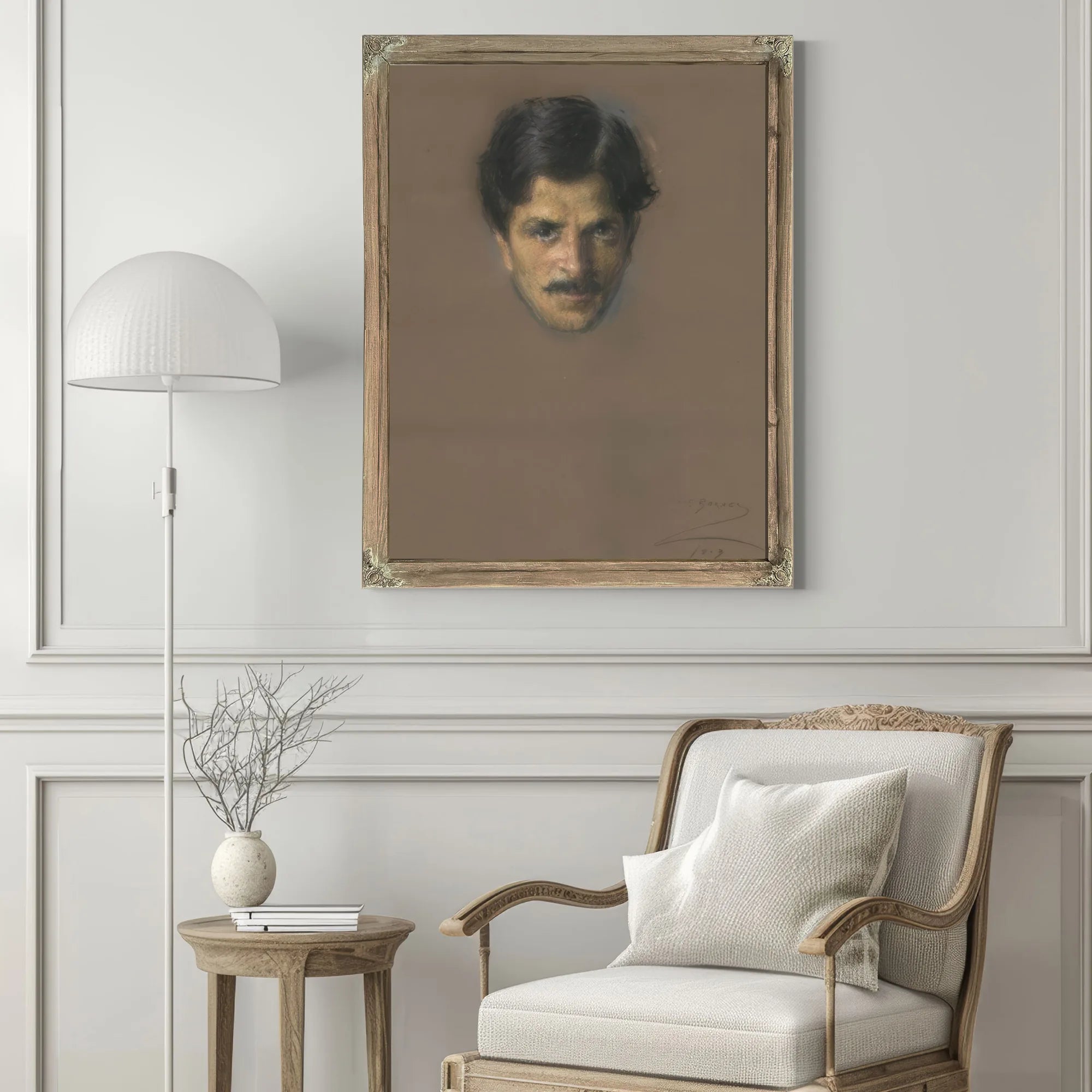 Ali Kuli Khan By Alice Pike Barney Fine Art Print