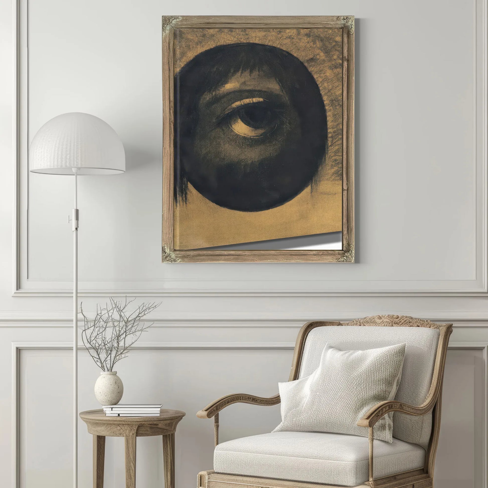 The Eye (Vision) By Odilon Redon Fine Art Print