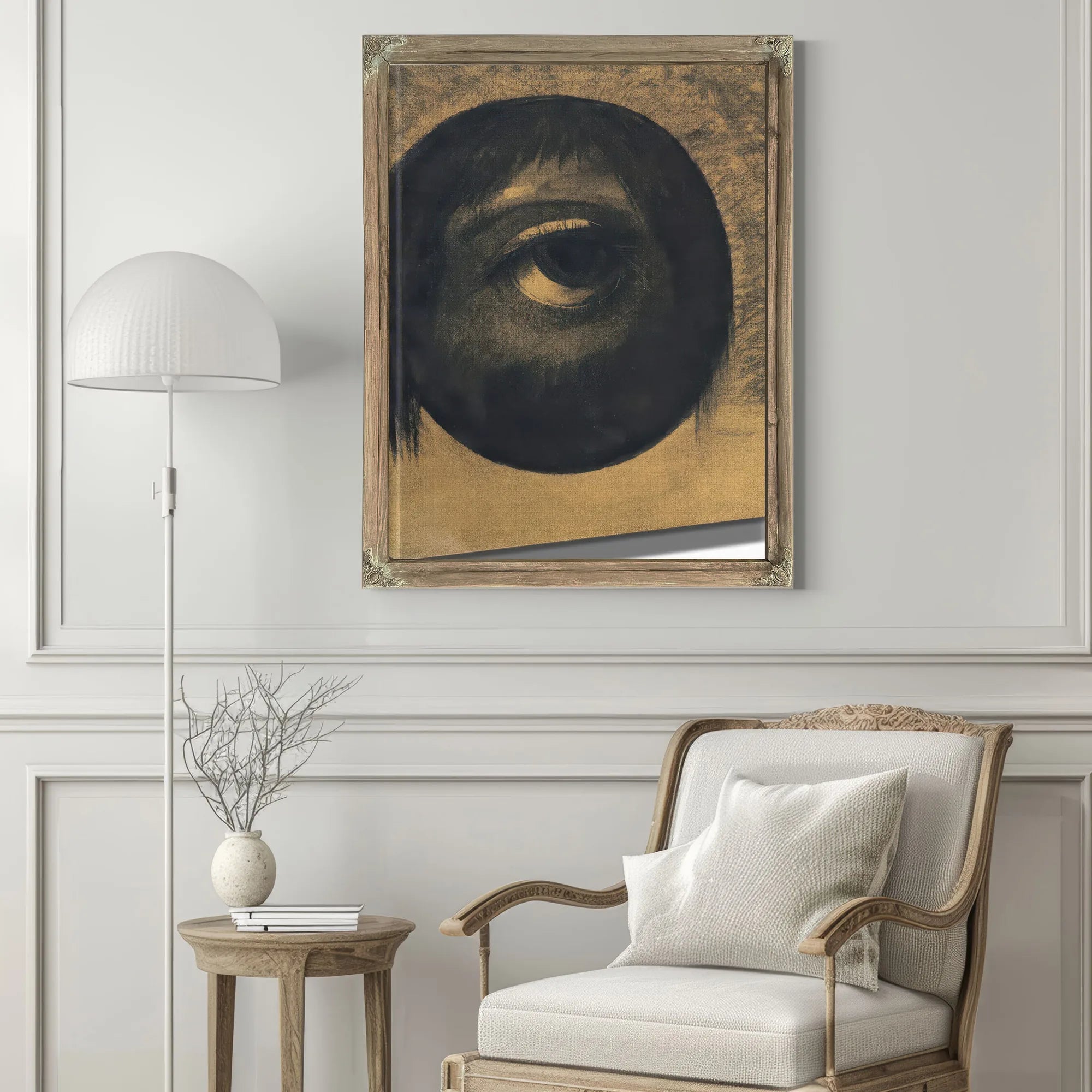 The Eye (Vision) By Odilon Redon Fine Art Print