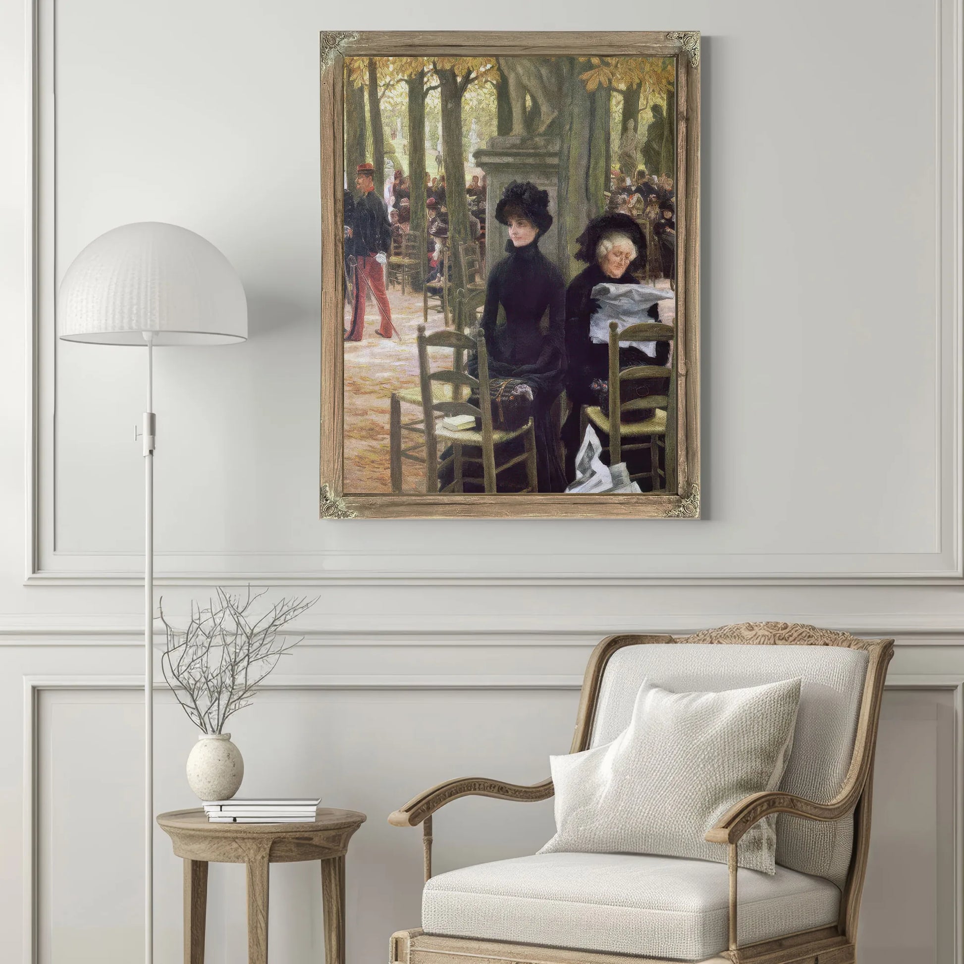 Without A Dowry (Sans Dot) By James Tissot Fine Art Print