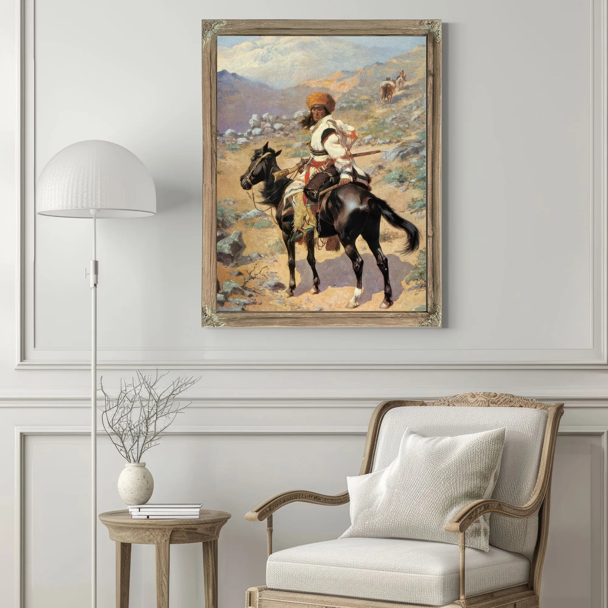 Untitled 2 By Frederic Remington Fine Art Print