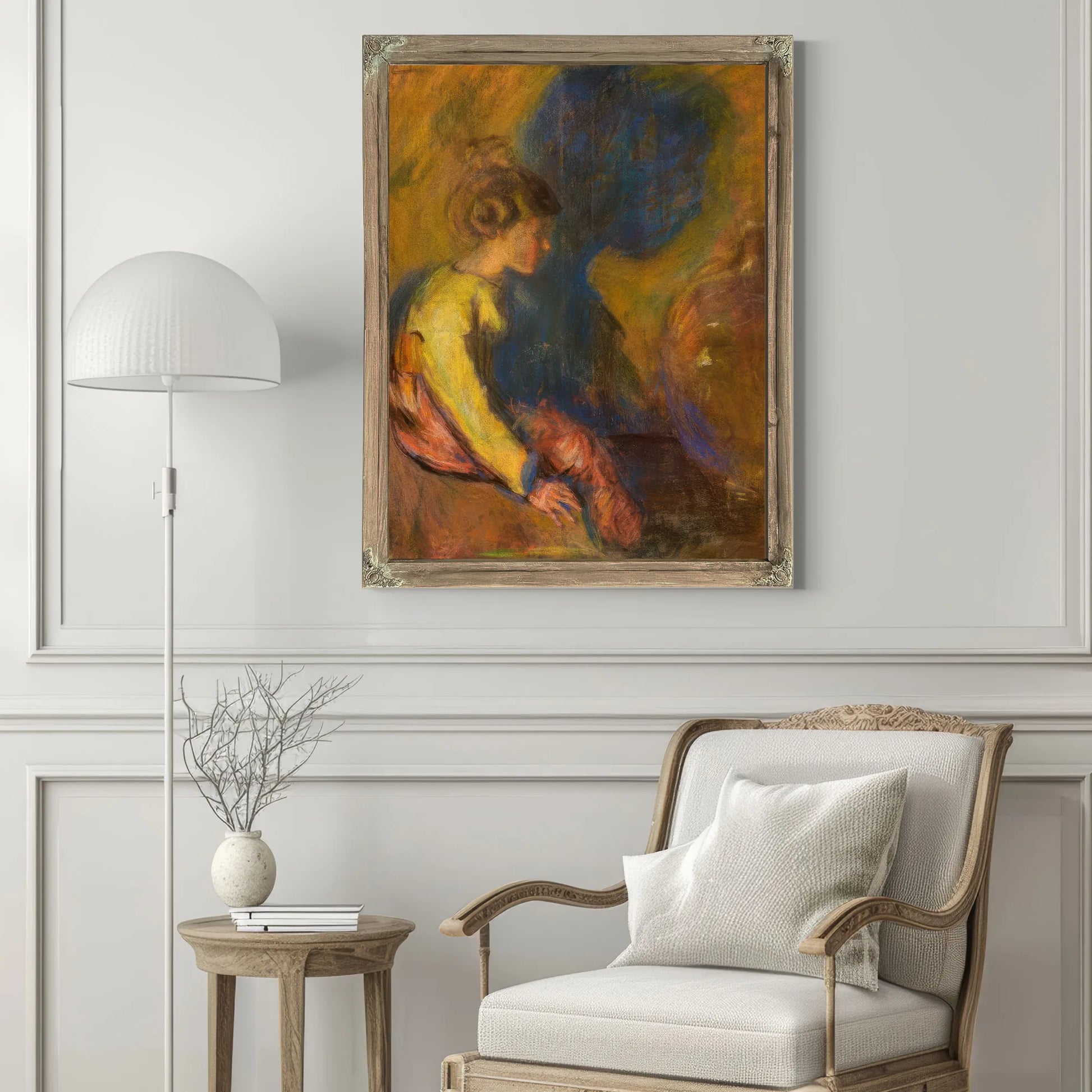 The Shadow By Alice Pike Barney Fine Art Print