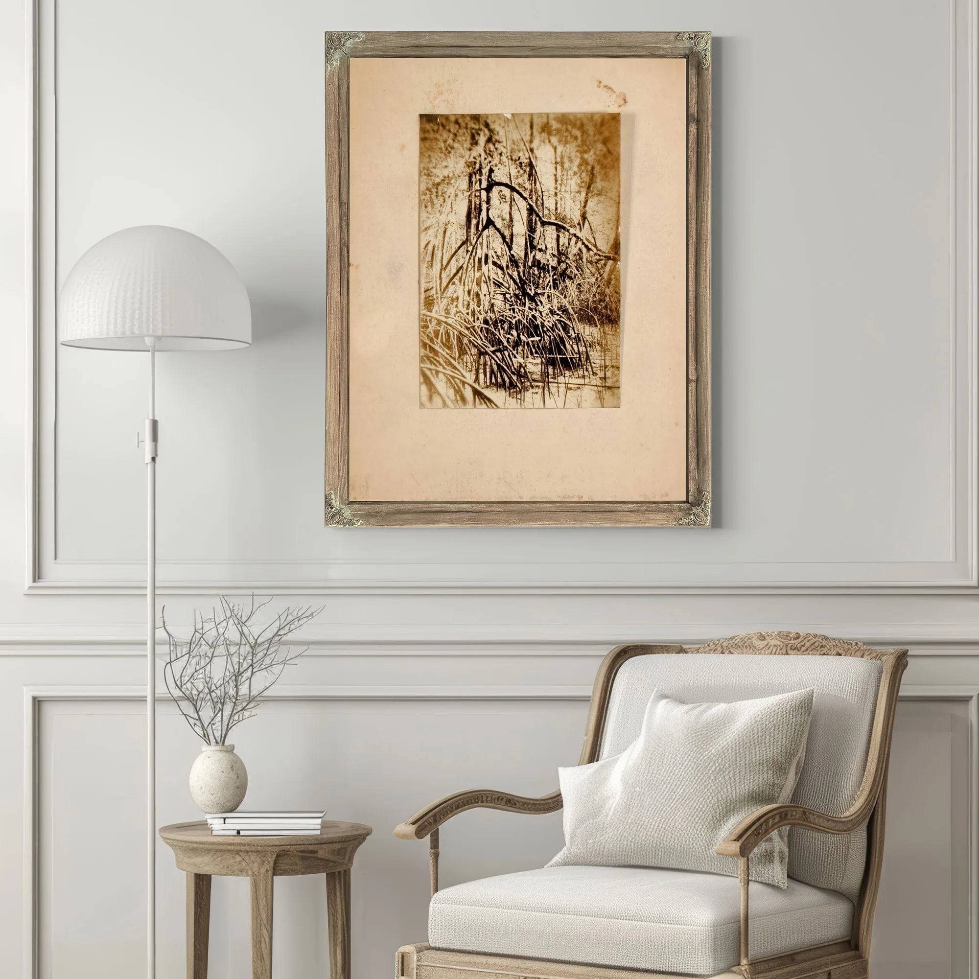 Photo Of Marsh, Study Folder For Book Concealing Coloration In The Animal Kingdom By Abbott Handerson Thayer Fine Art Print