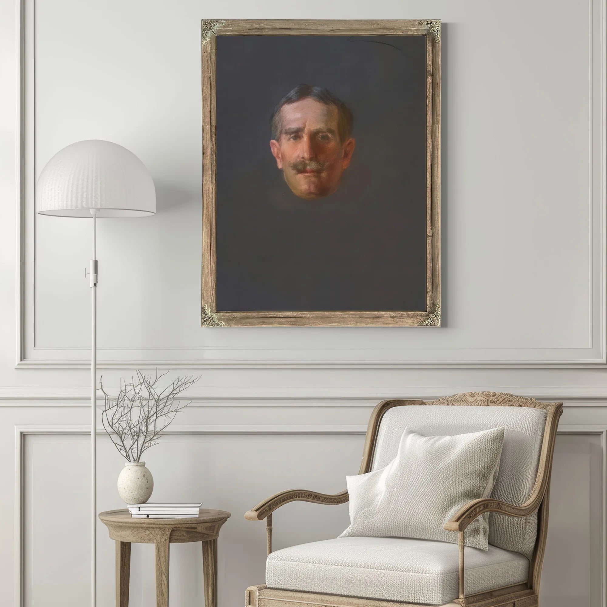 Albert Clifford Barney By Alice Pike Barney Fine Art Print