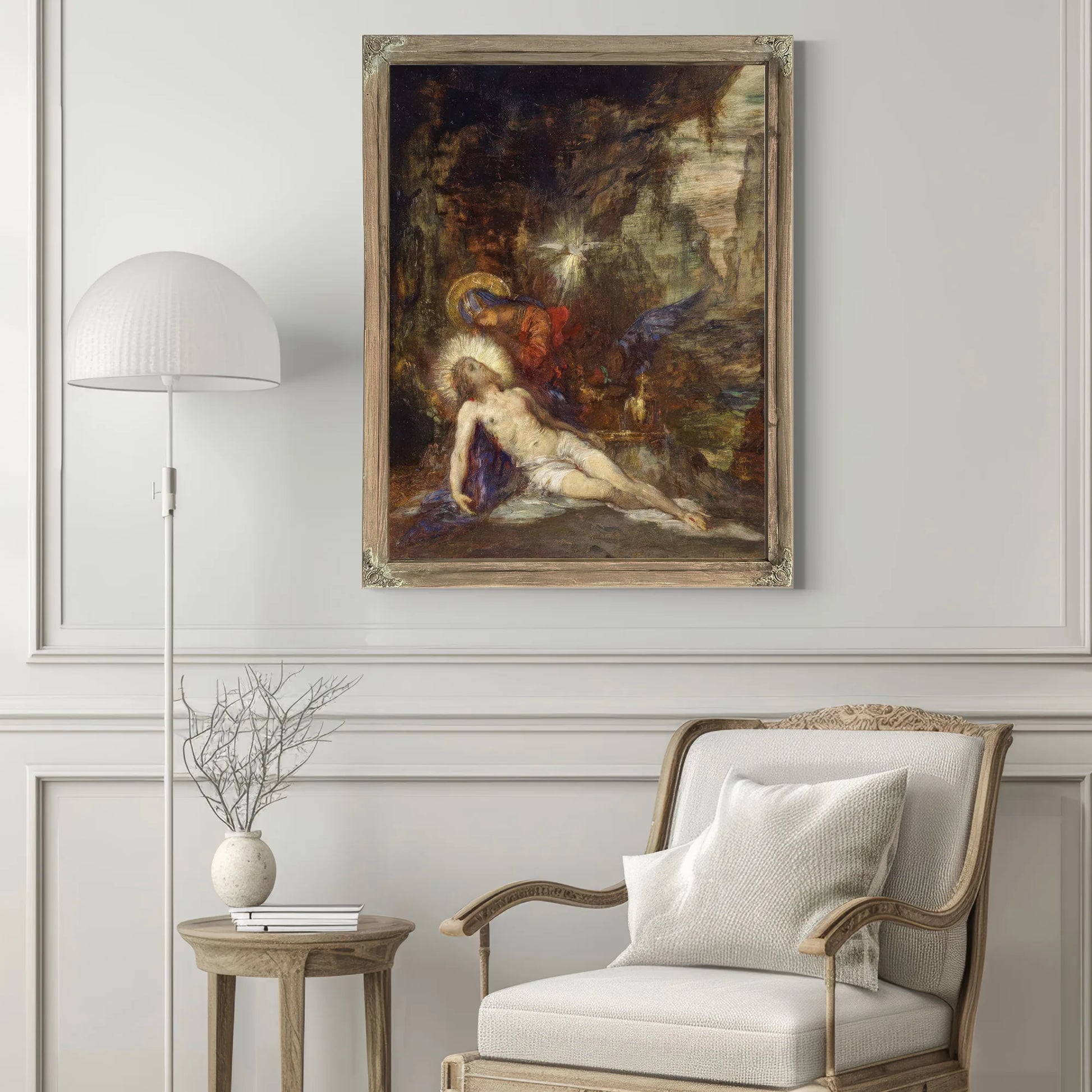 Pieta 1876 By Gustave Moreau Fine Art Print