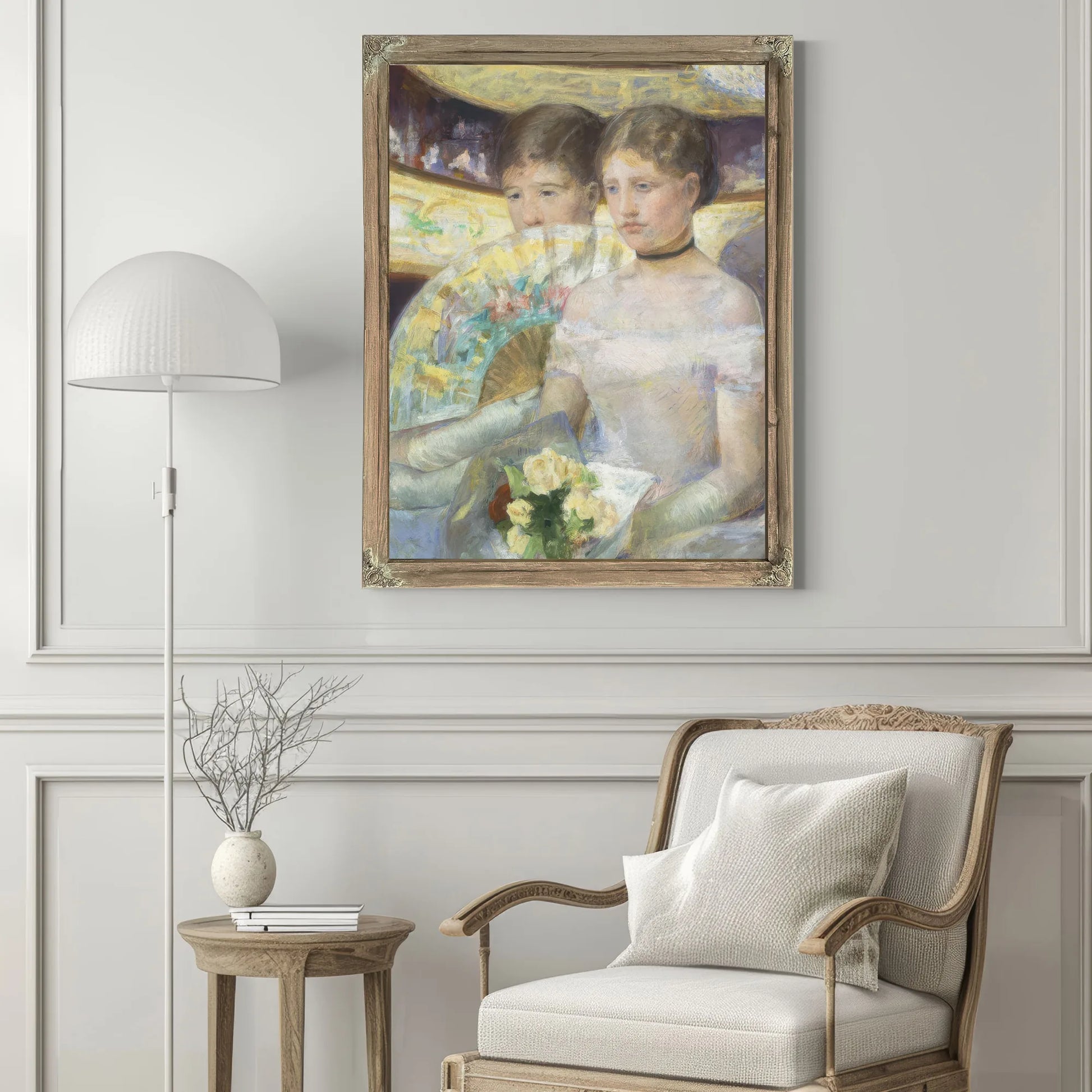 The Loge By Mary Cassatt Fine Art Print