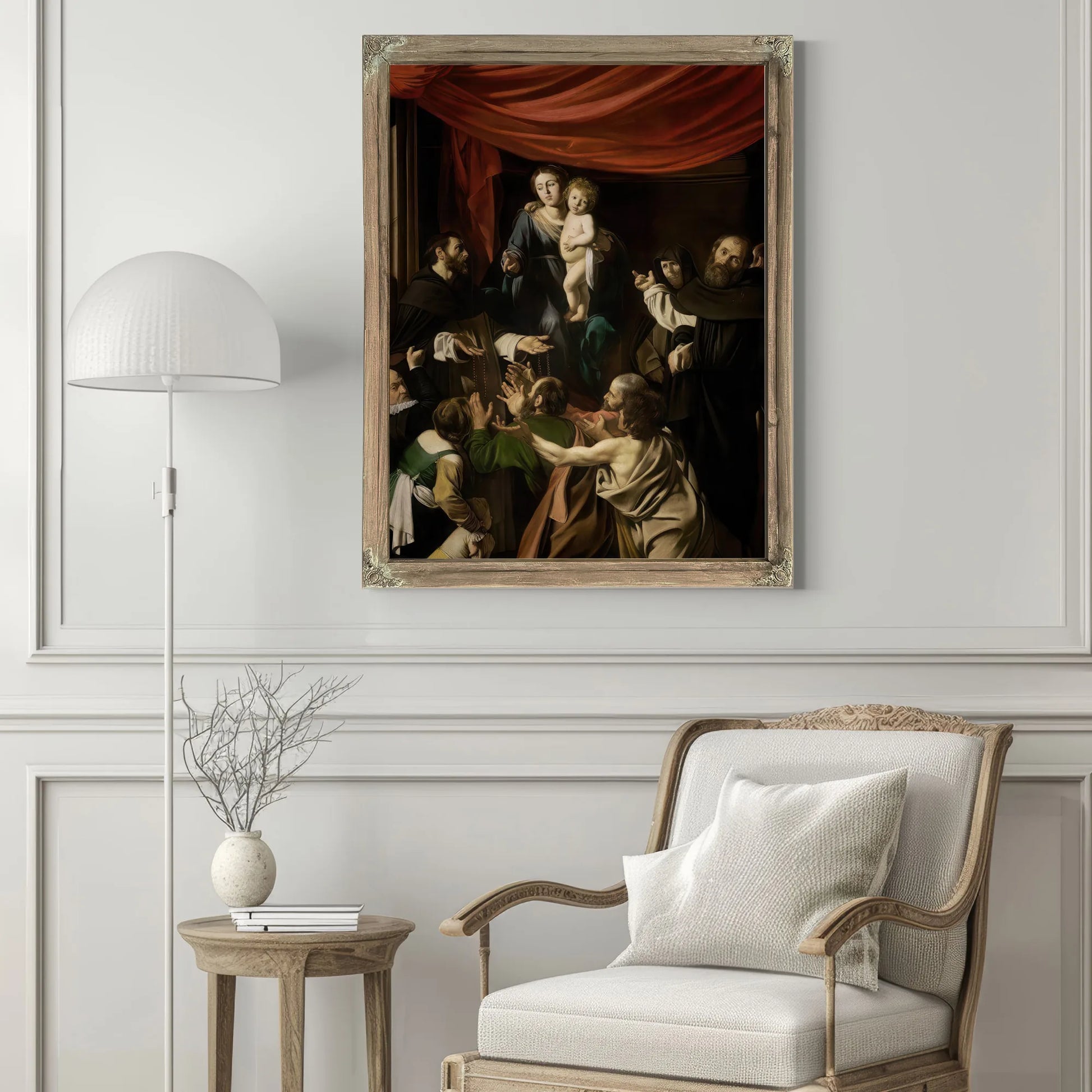 Peter Paul Rubens Madonna Of The Rosary 1607 By Peter Paul Rubens Fine Art Print
