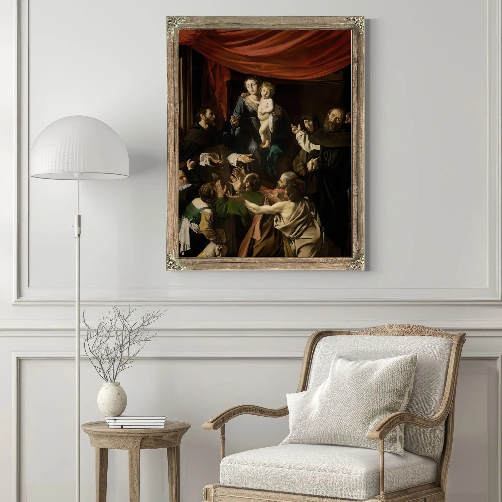 Peter Paul Rubens Madonna Of The Rosary 1607 By Peter Paul Rubens Fine Art Print