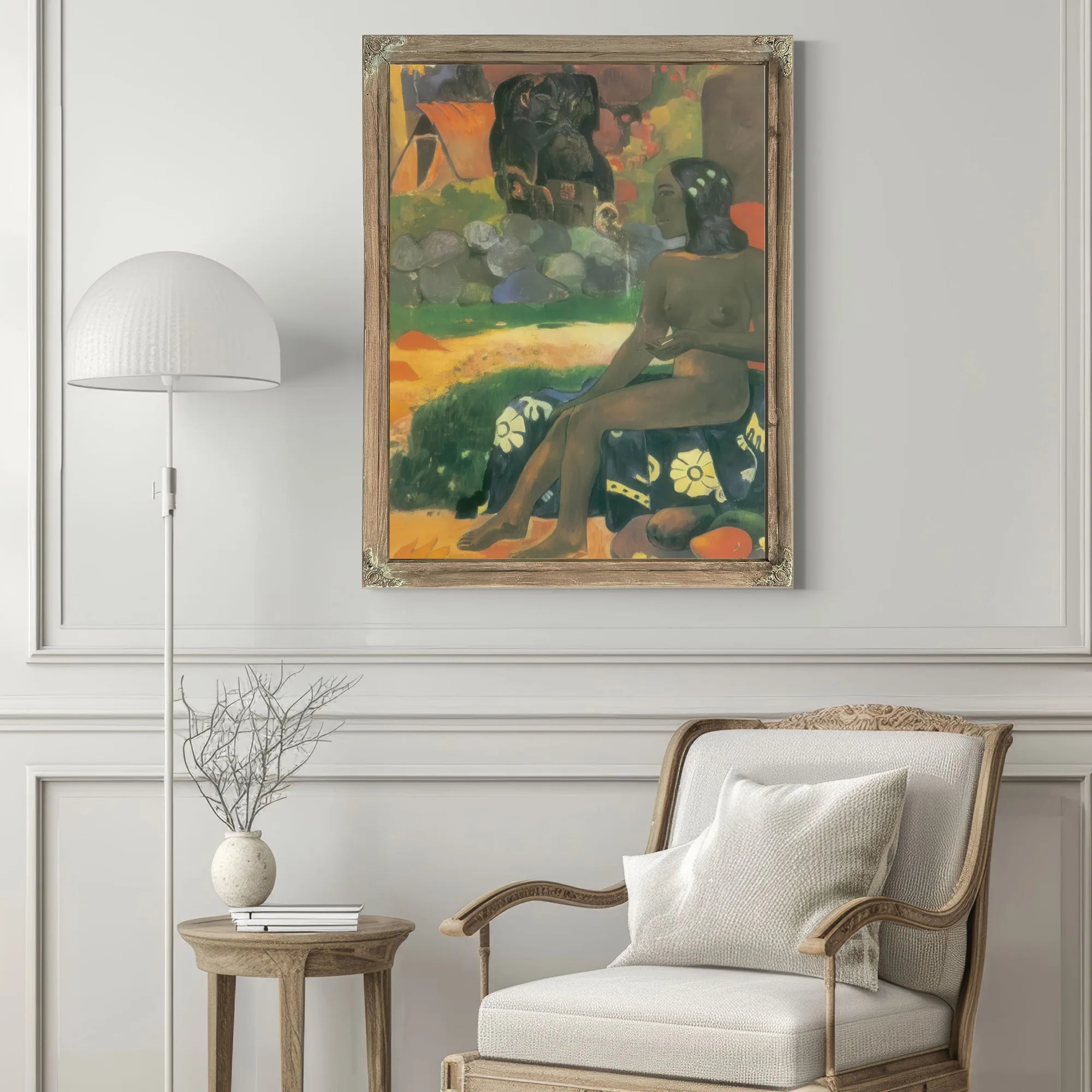 Vairaumati Tei Oa ( Her Name Is Vairaumati) By Paul Gauguin Fine Art Print