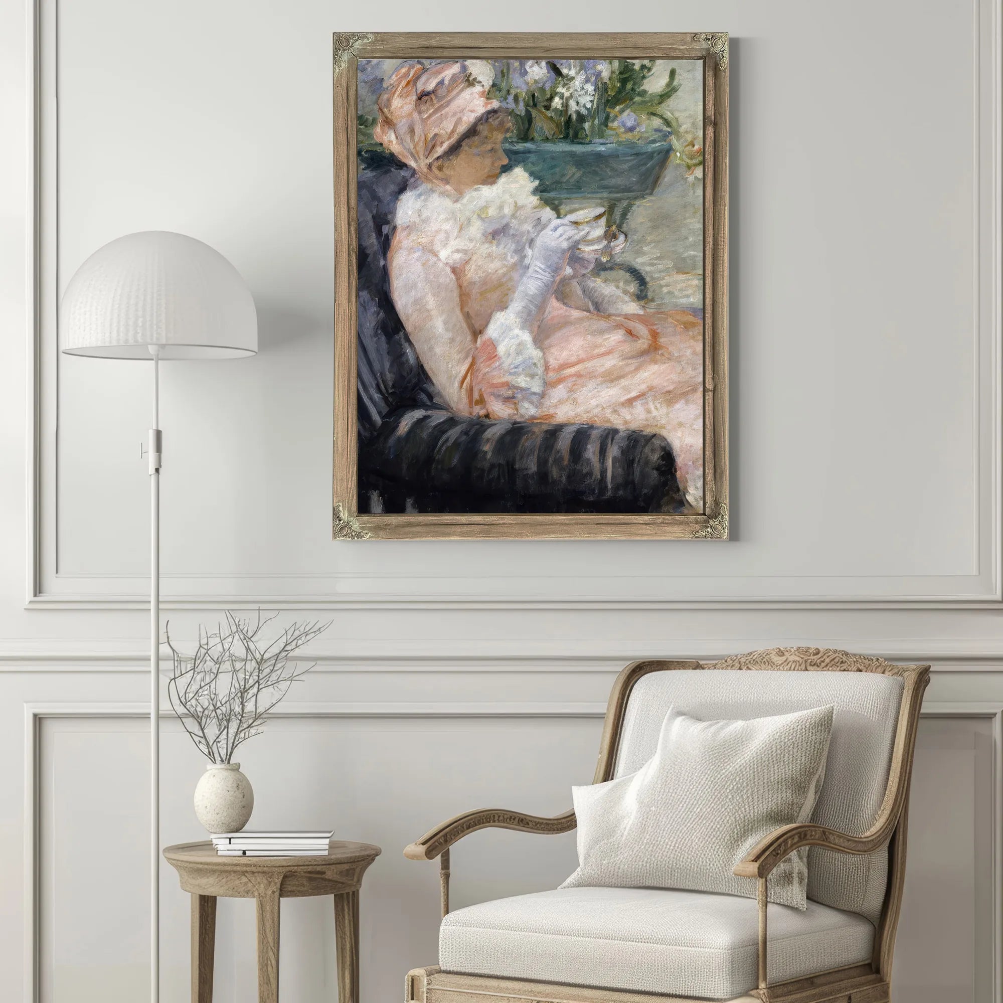 The Cup Of Tea By Mary Cassatt Fine Art Print