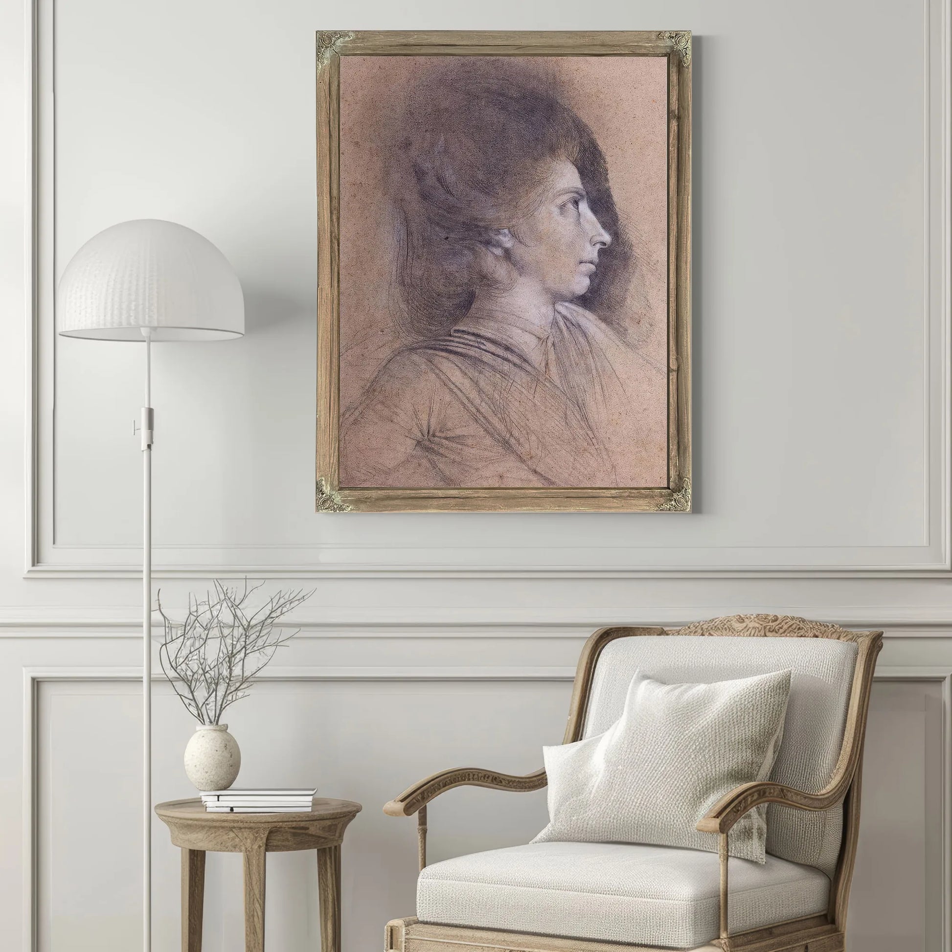 Portrait Of Martha Hess By Henry Fuseli Fine Art Print