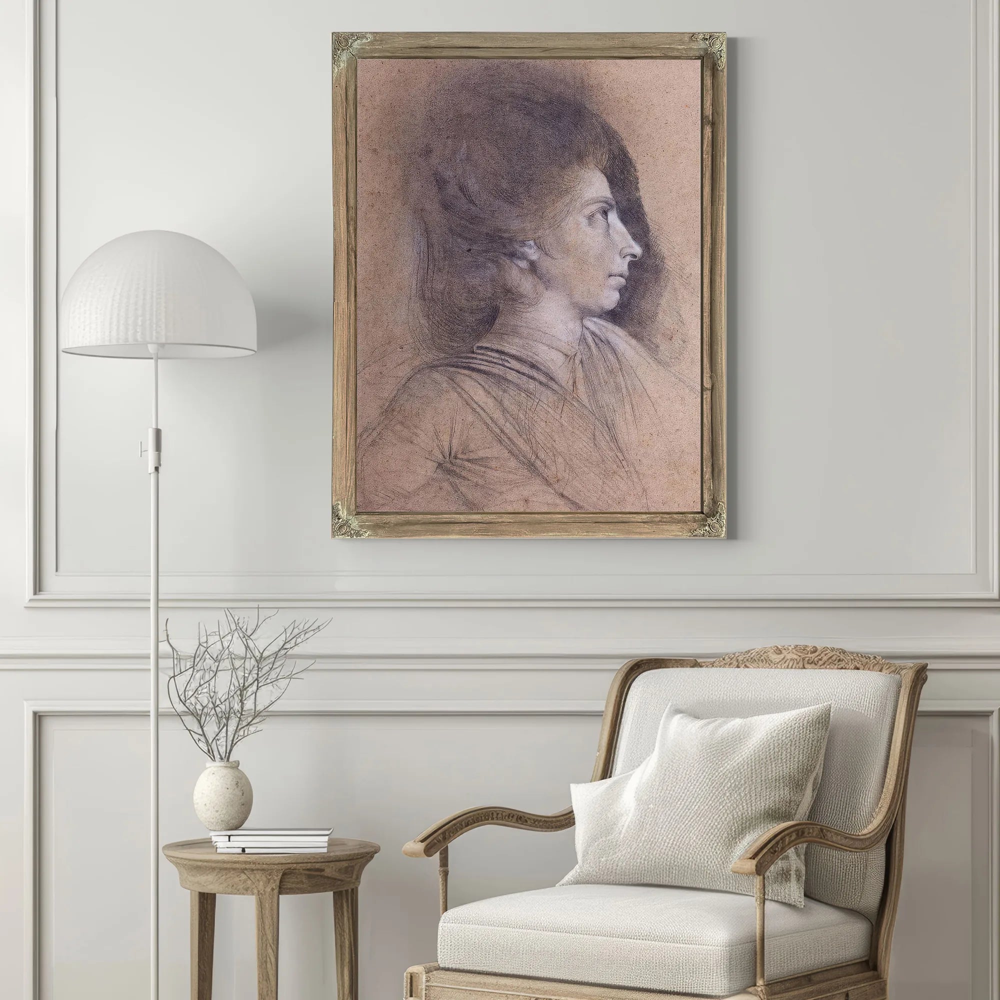 Portrait Of Martha Hess By Henry Fuseli Fine Art Print