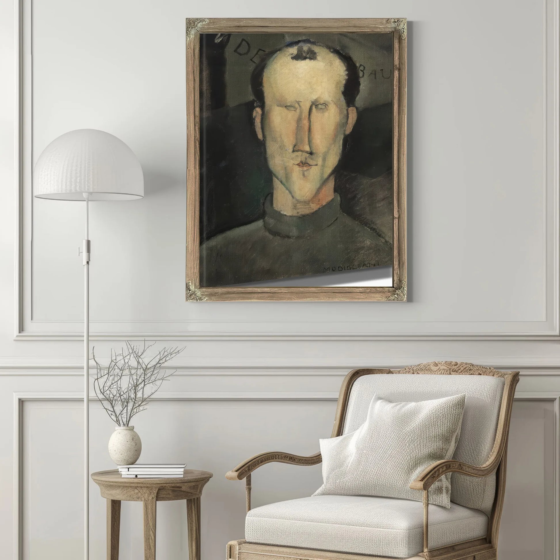 Leon Indenbaum By Amedeo Modigliani Fine Art Print