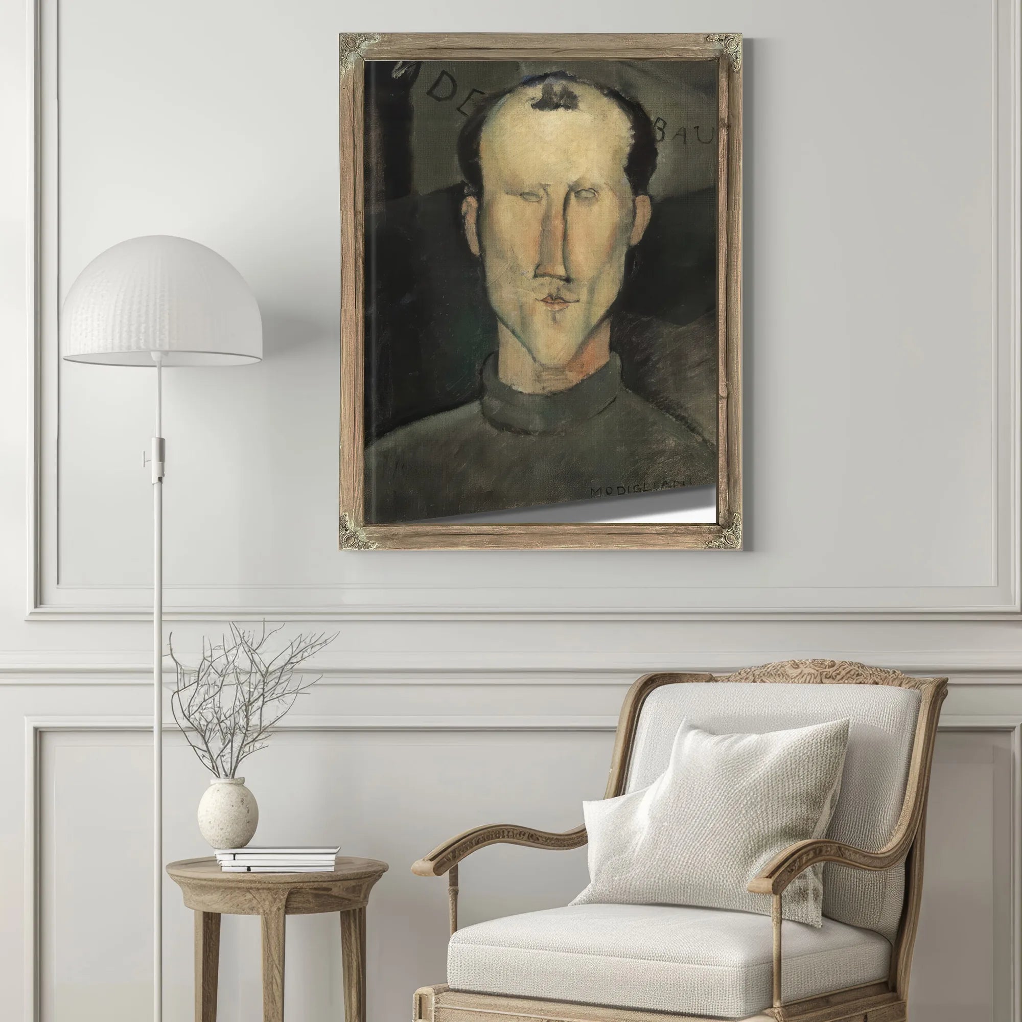 Leon Indenbaum By Amedeo Modigliani Fine Art Print