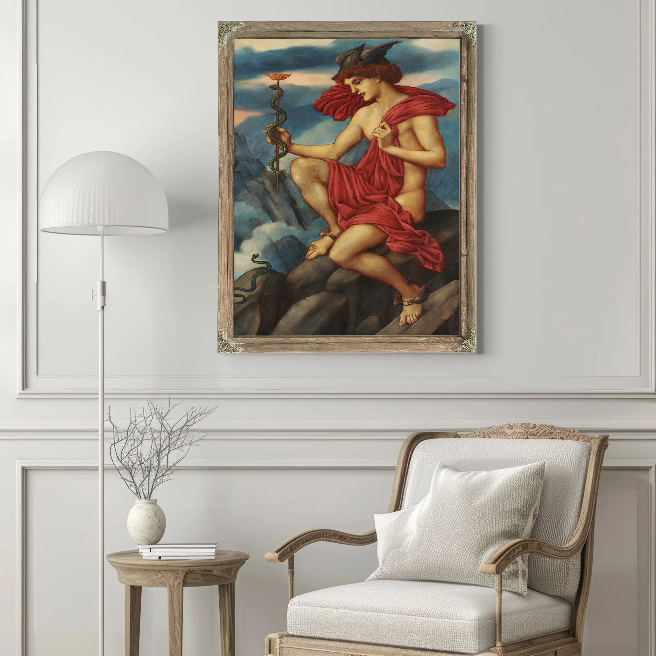 Mercury by Evelyn De Morgan