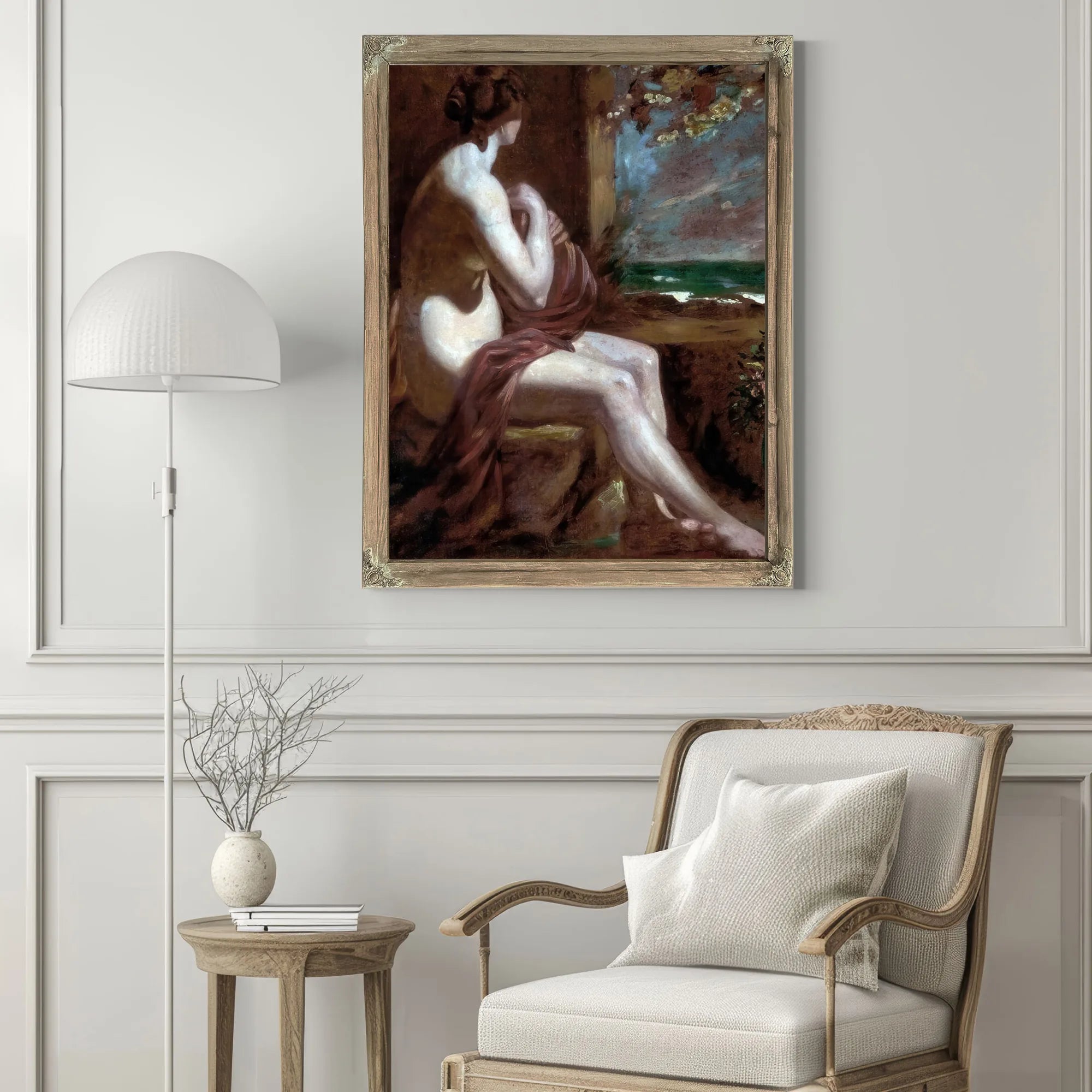 Study From Life By William Etty Fine Art Print