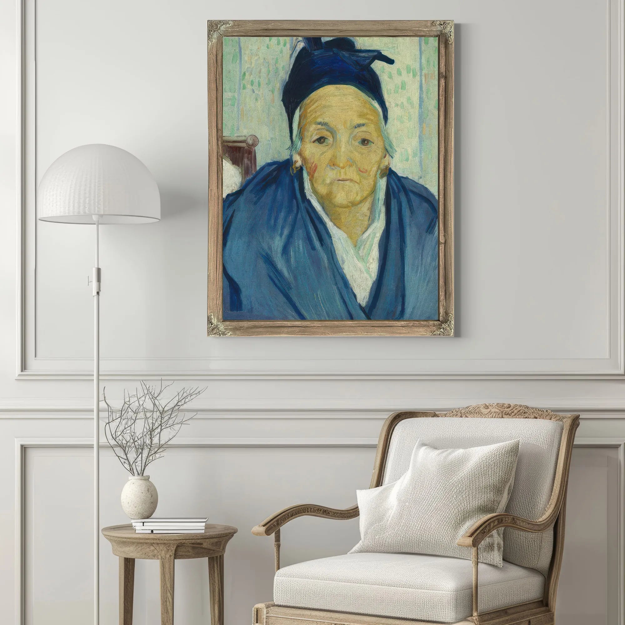 An Old Woman Of Arles Arles Feb 1888 (Anciana De Arles) By Vincent Van Gogh Fine Art Print