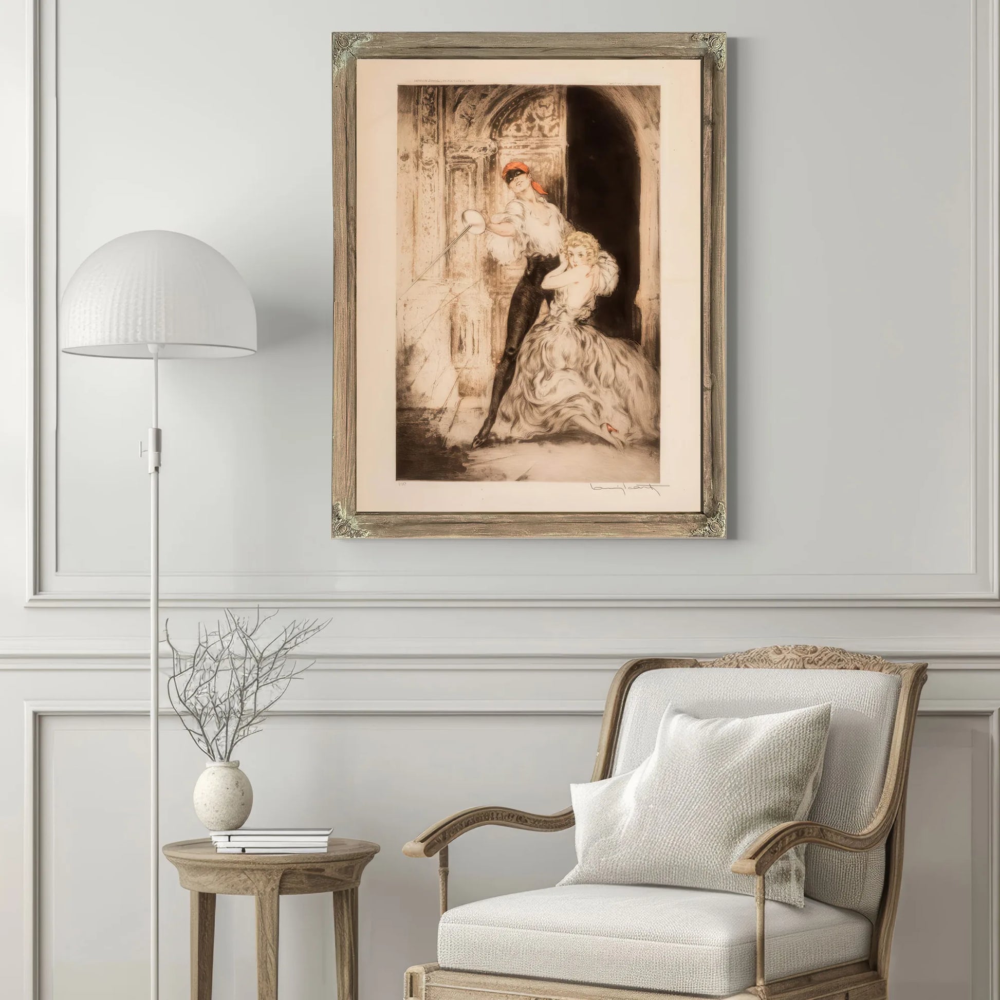 Don Juan 1928 By Louis Icart Fine Art Print