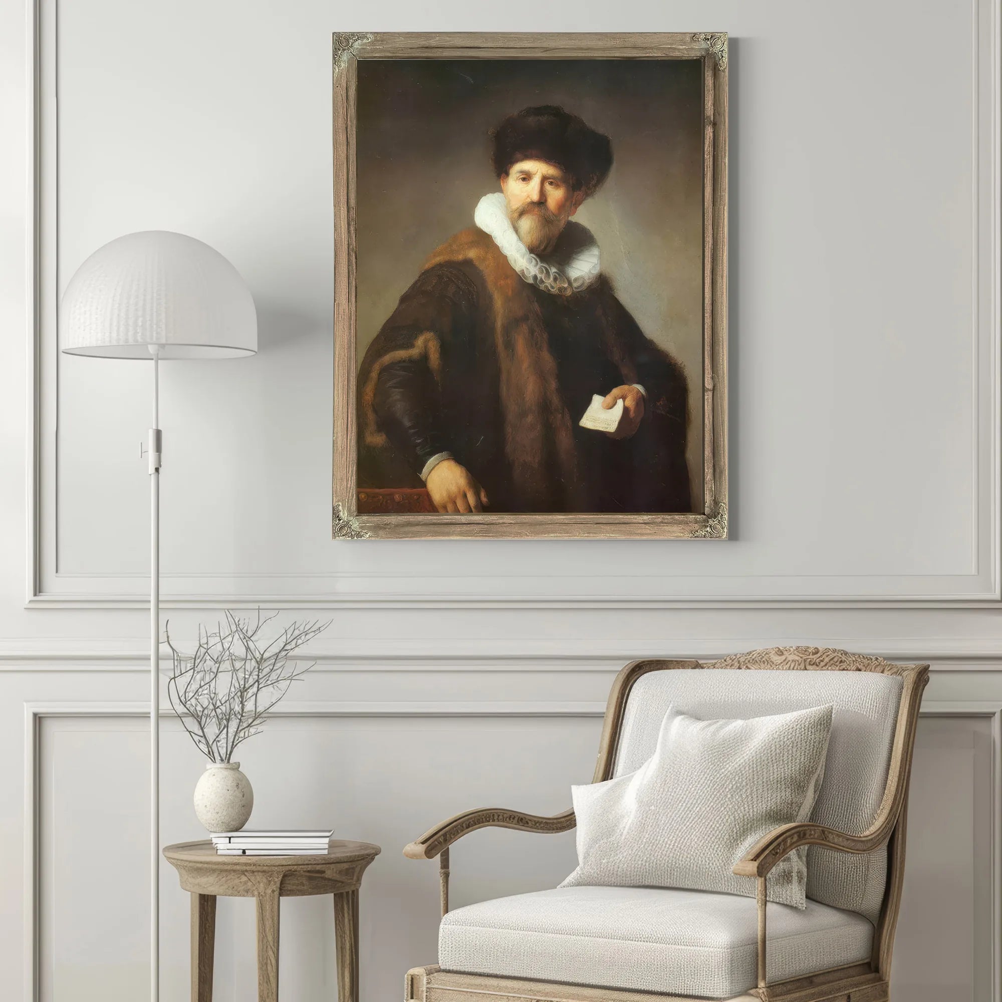 The Amsterdam Merchant Nicolaes Ruts, 1631 By Rembrandt Fine Art Print