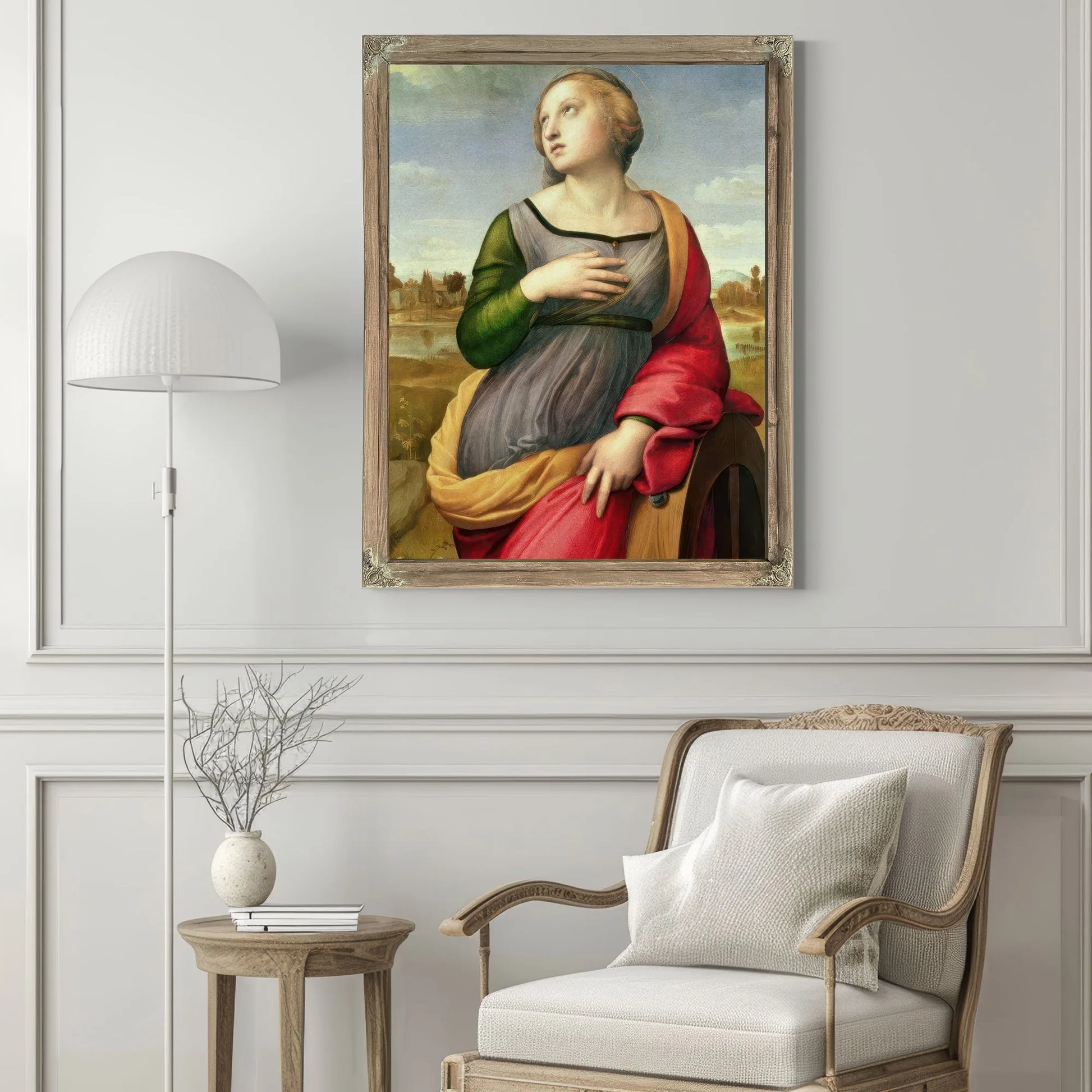 St. Catherine Of Alexandria By Raphael Fine Art Print