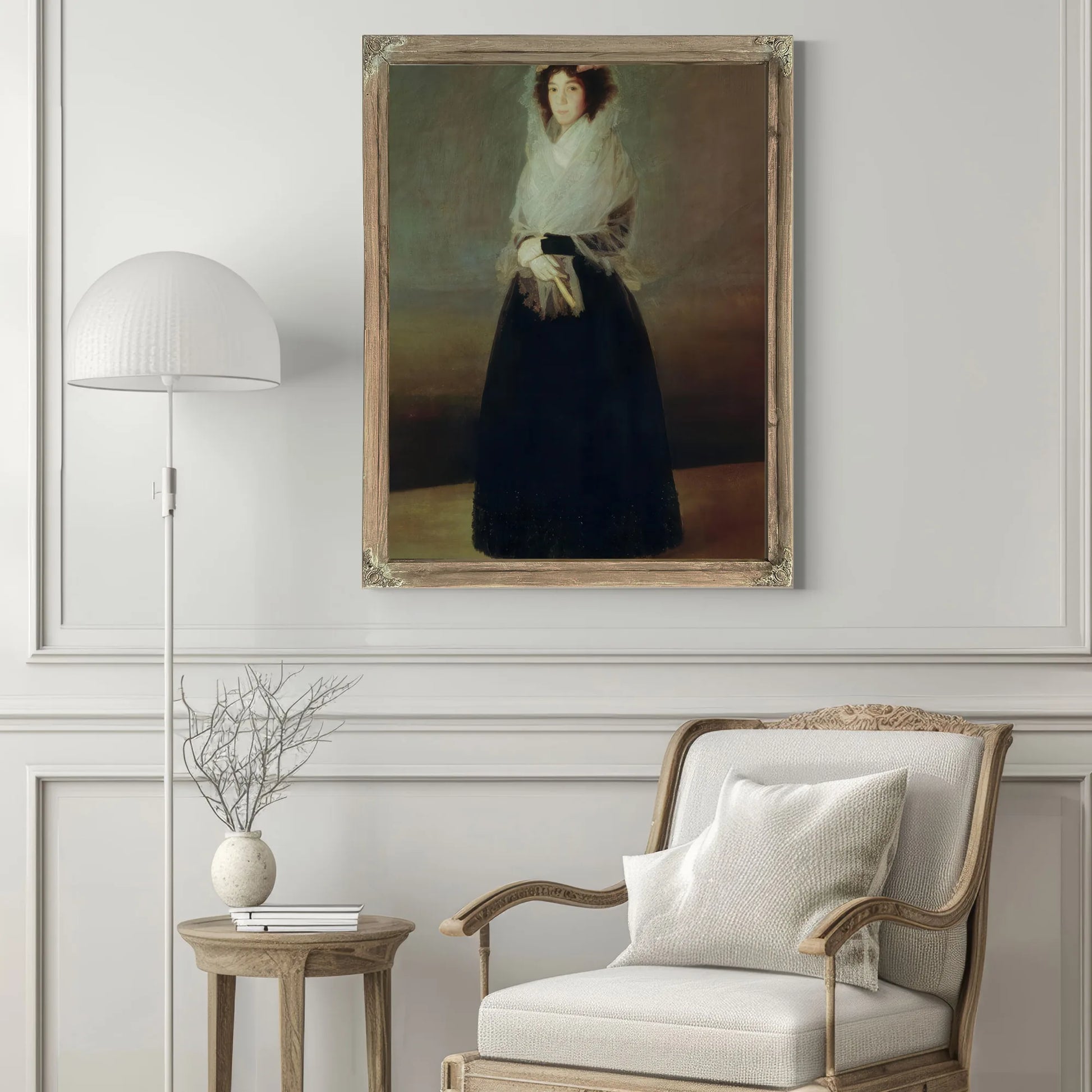 Portrait Of The Countess Of Carpio (1757 95) Marquesa De La Solana By Francisco De Goya Fine Art Print