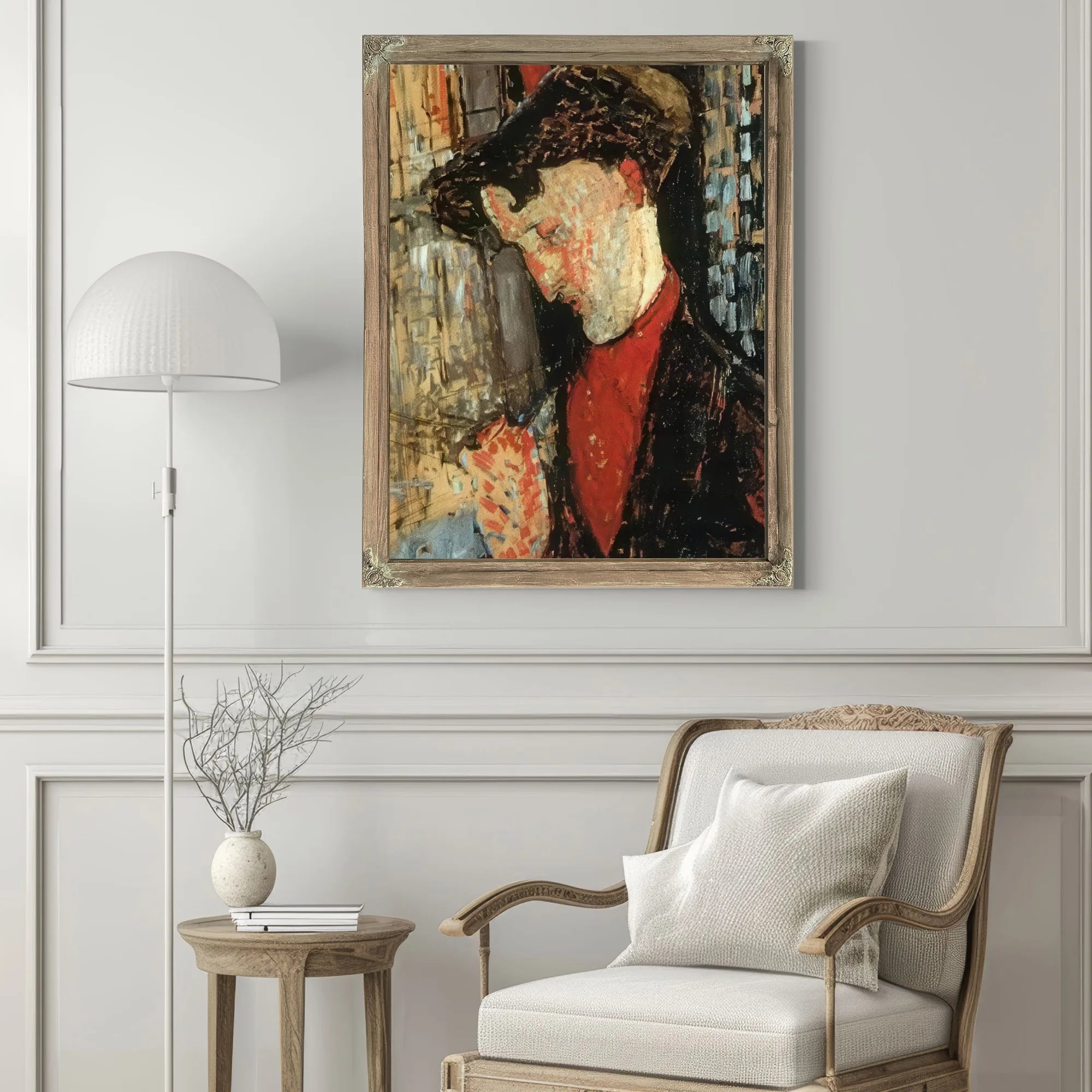 Portrait Of Frank Burty Haviland 1914 By Amedeo Modigliani Fine Art Print