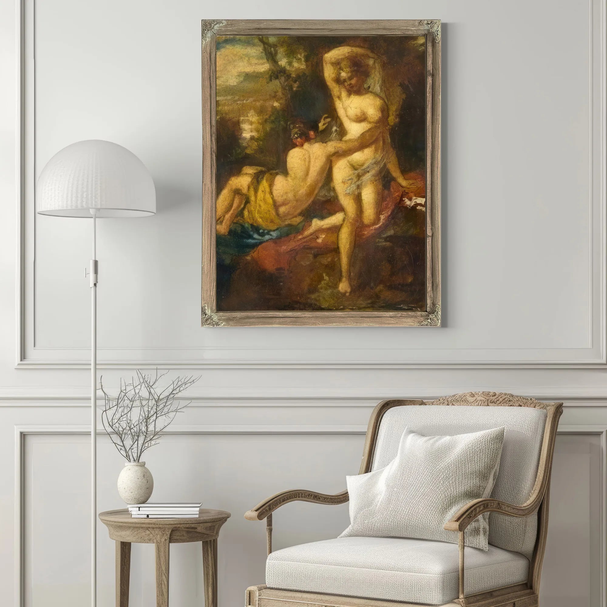 The Bathers By William Etty Fine Art Print