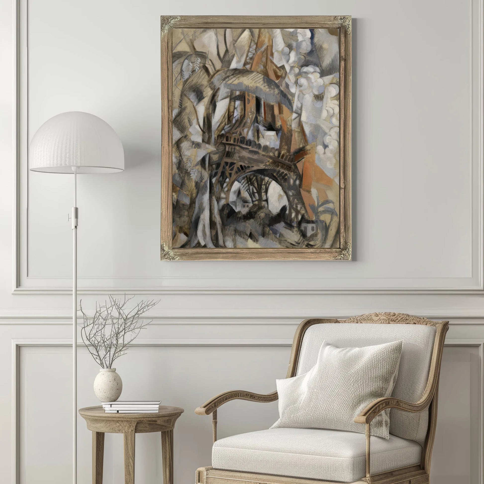 Eiffel Tower With Trees (Tour Eiffel Aux Arbres) By Robert Delaunay Fine Art Print