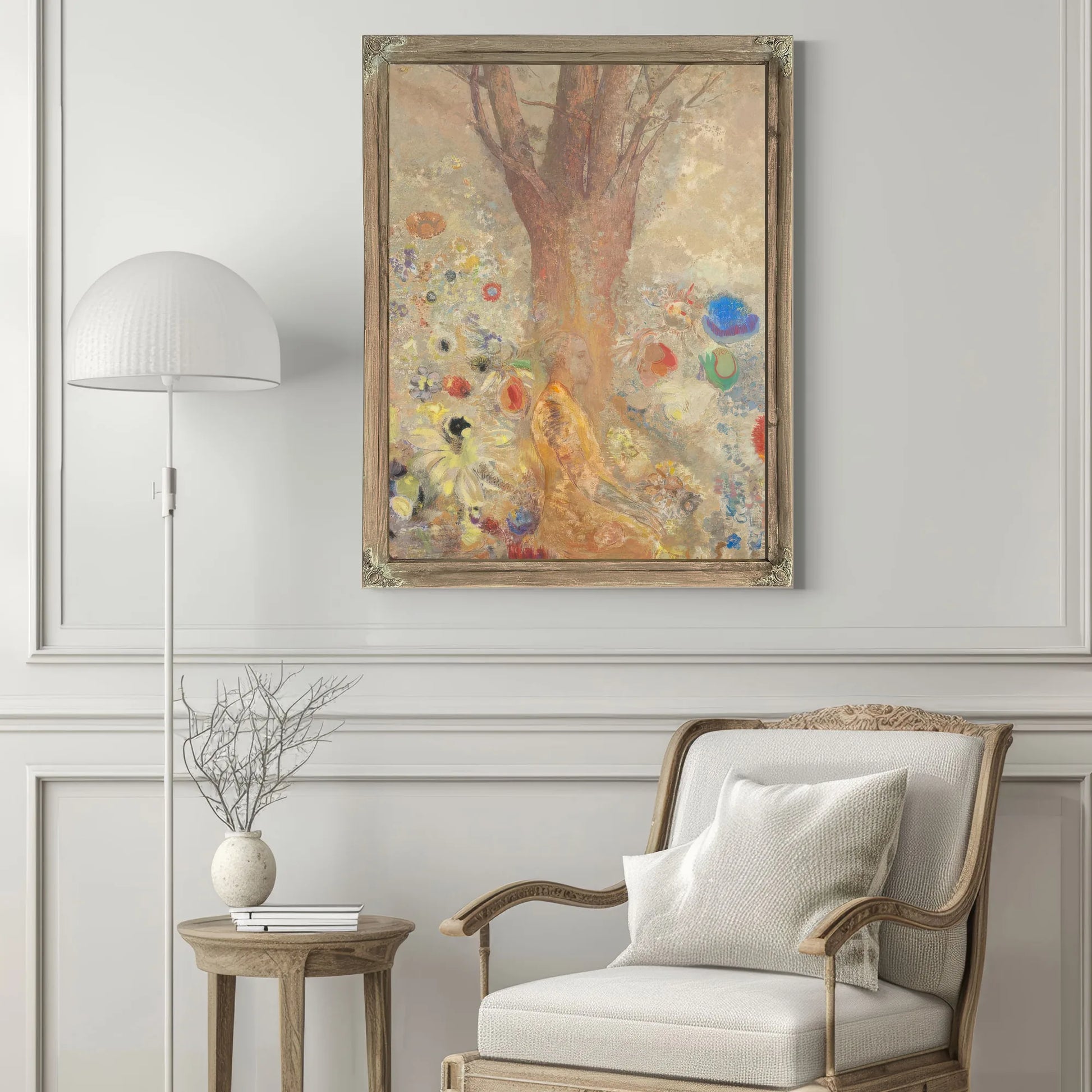 The Buddha 2 By Odilon Redon Fine Art Print