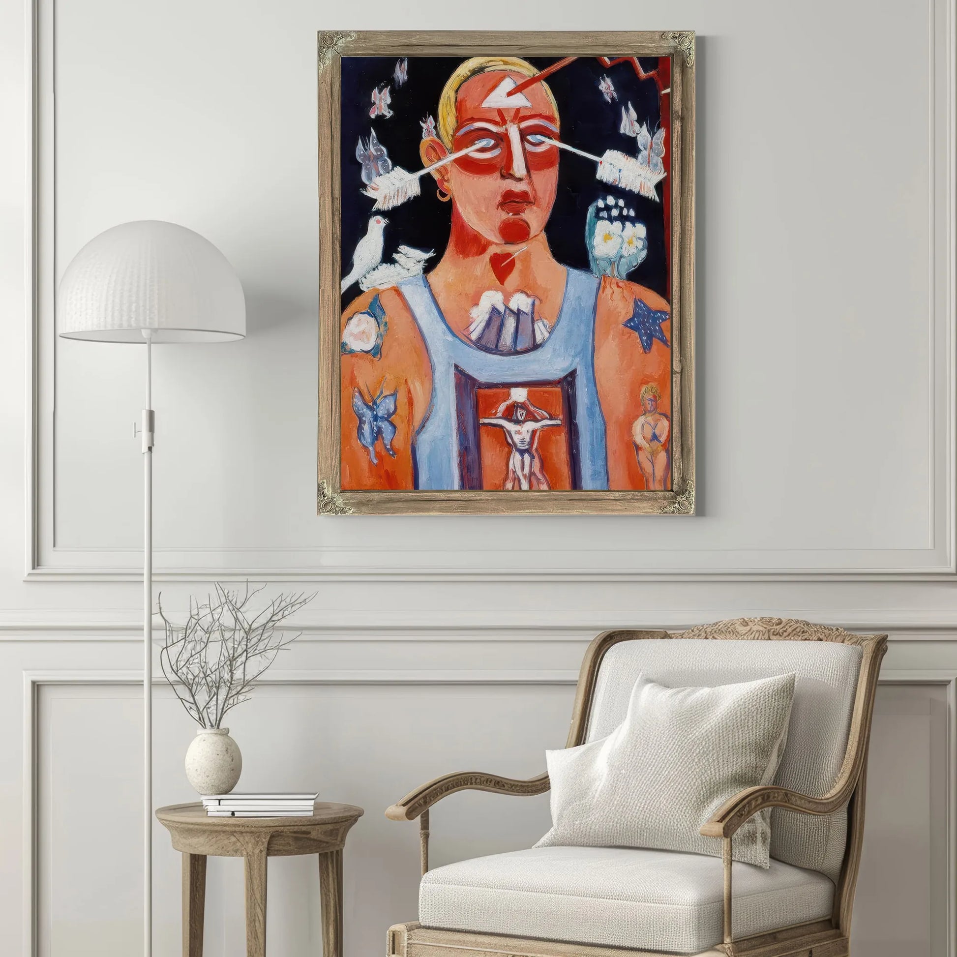 Sustained Comedy By Marsden Hartley Fine Art Print