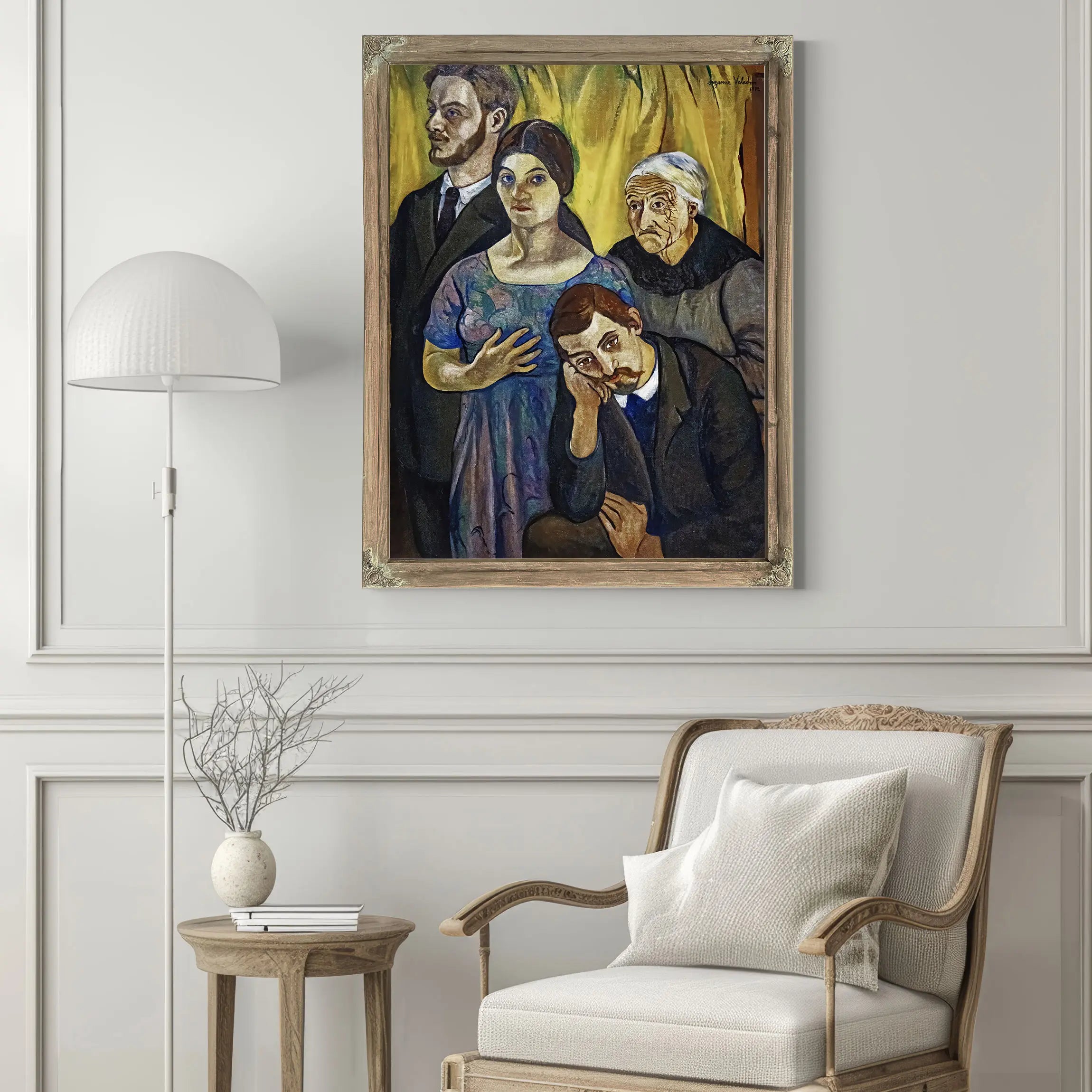 Portrait De Famille 1912 by Suzanne Valadon