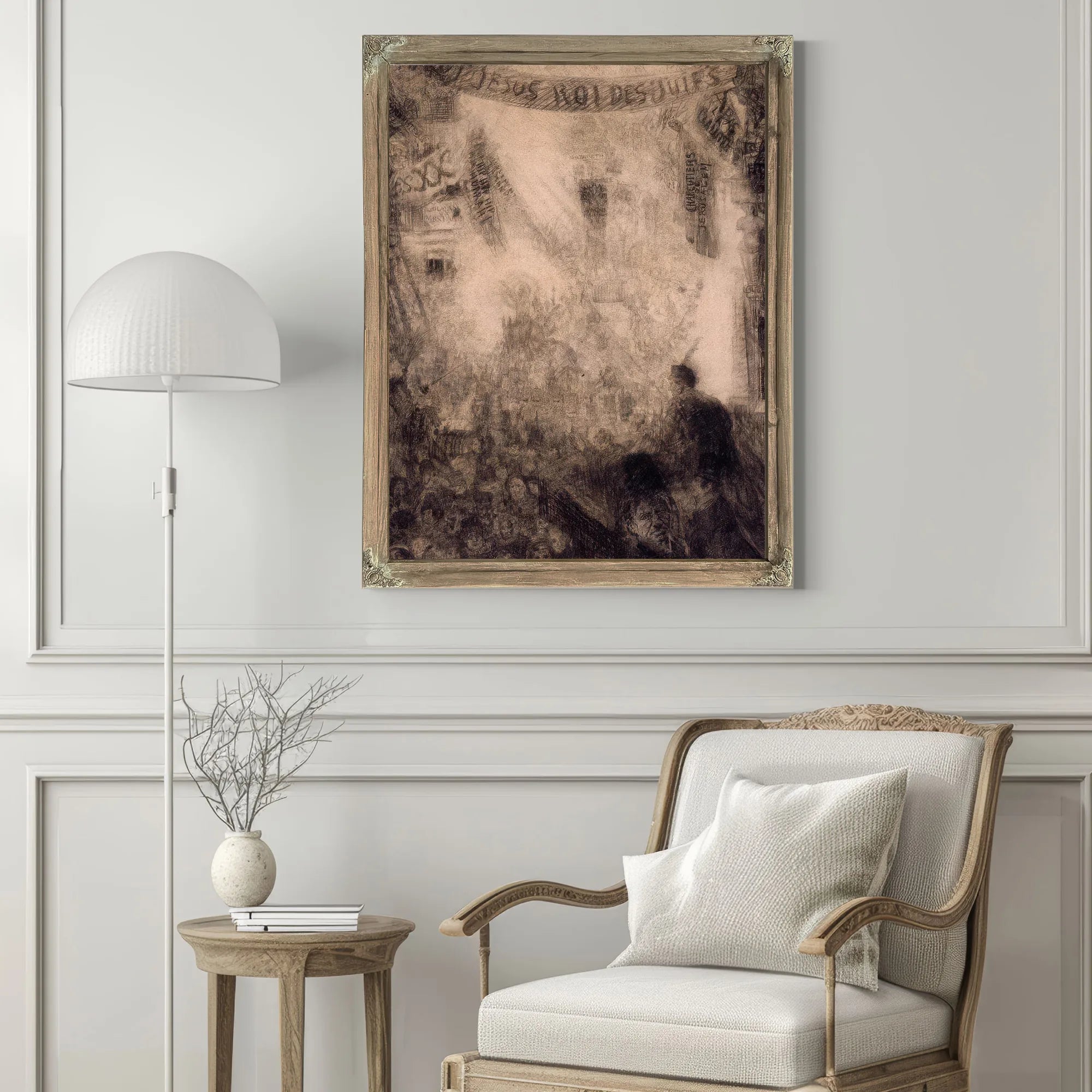 The Lively And Radiant The Entry Of Christ Into Jerusalem By James Ensor Fine Art Print