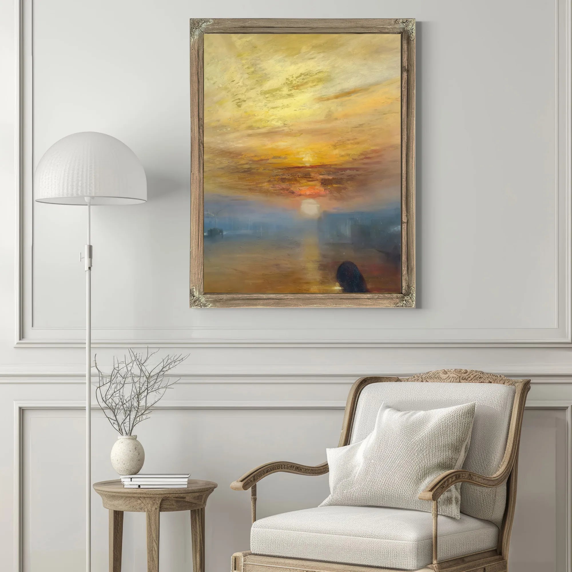 Detail From The Fighting Temeraire By Jwm Turner Fine Art Print