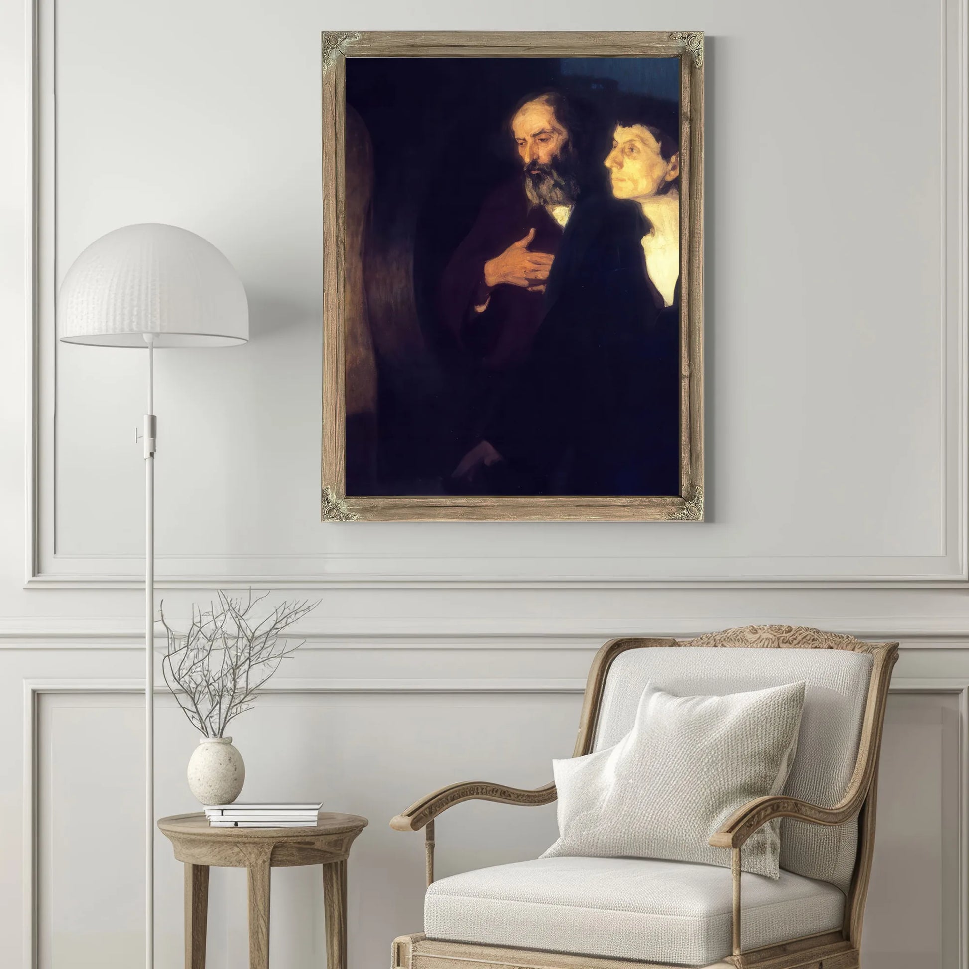 Two Disciples At The Tomb By Henry Ossawa Tanner Fine Art Print