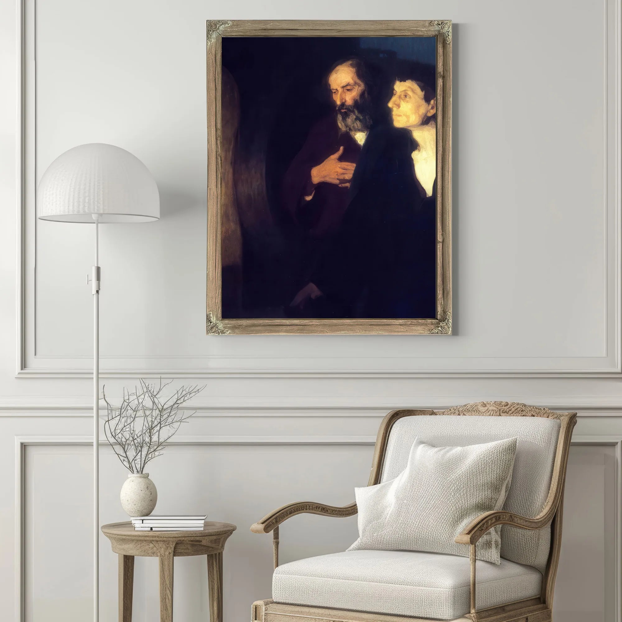 Two Disciples At The Tomb By Henry Ossawa Tanner Fine Art Print