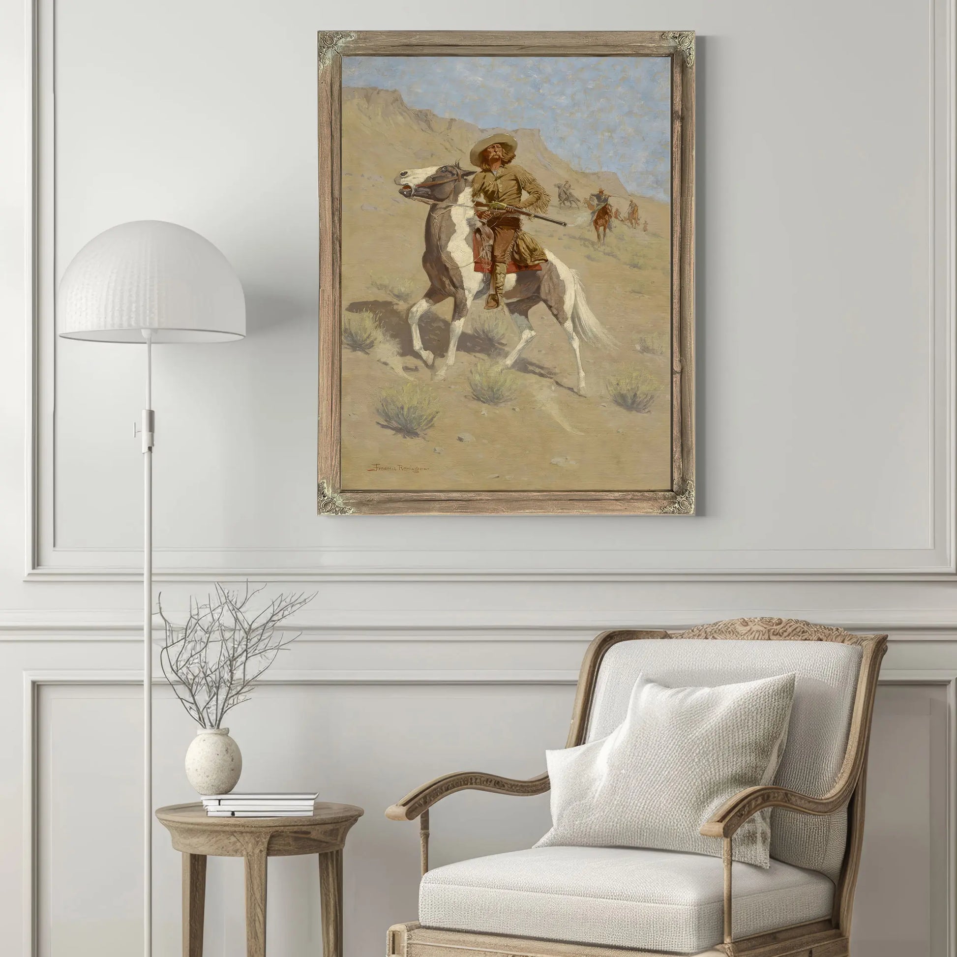 The Scout C  by Frederic Remington