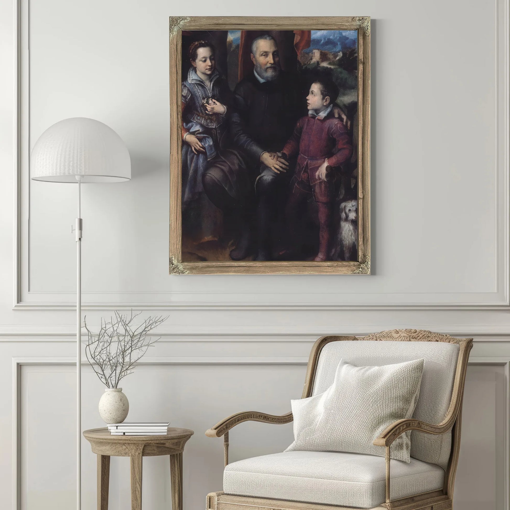 Portrait Of The Artist 1039 S Family 1558 By Sofonisba Anguissola Fine Art Print