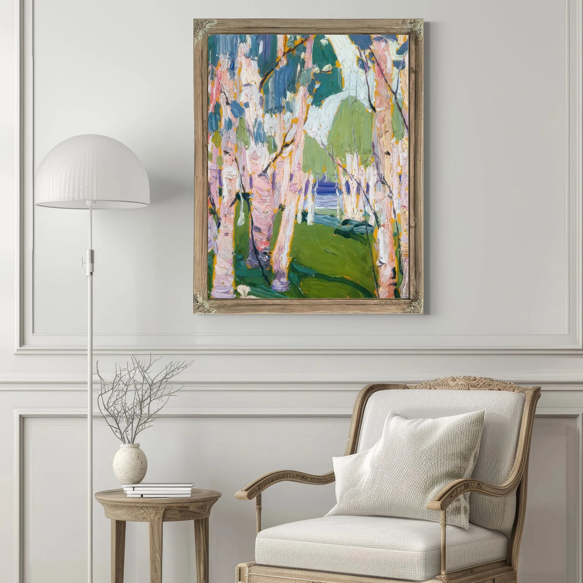 Pine Birches By Tom Thomson Fine Art Print